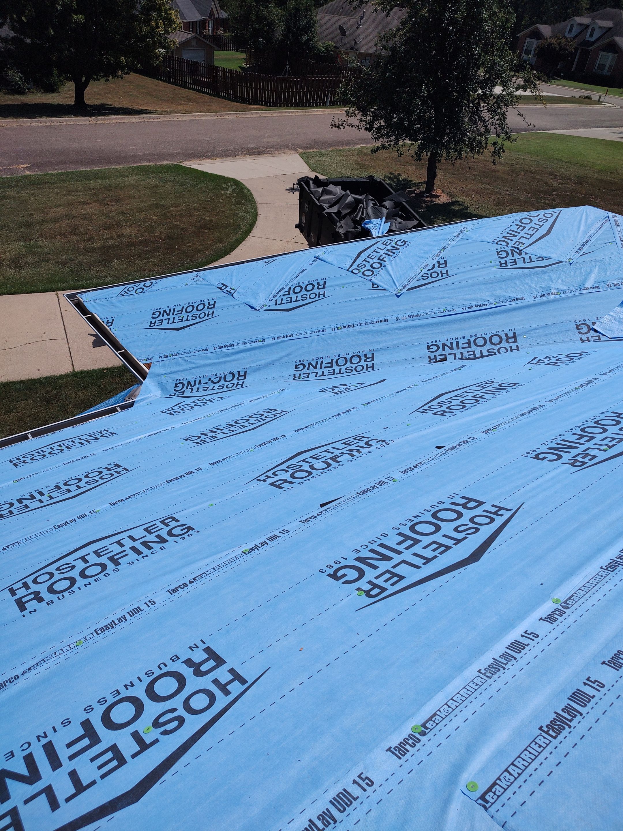 Residential Roofing Repair using Malarkey Vista: Midnight Black by Hostetler Roofing