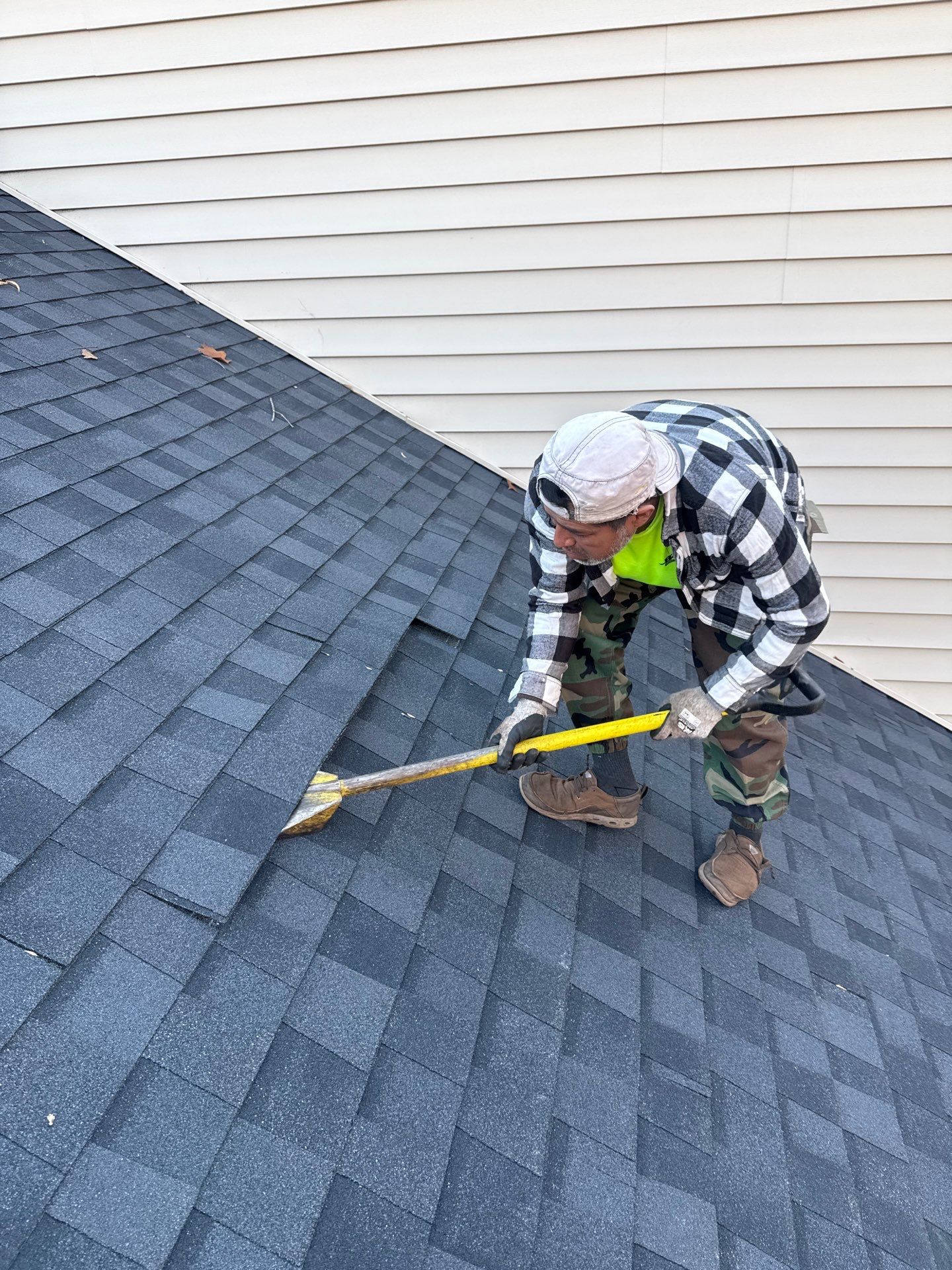 Alexandria :Residential Roof Replacement with CertainTeed Landmark Pro in Max Def Moire Black  by RM Banning, Inc.