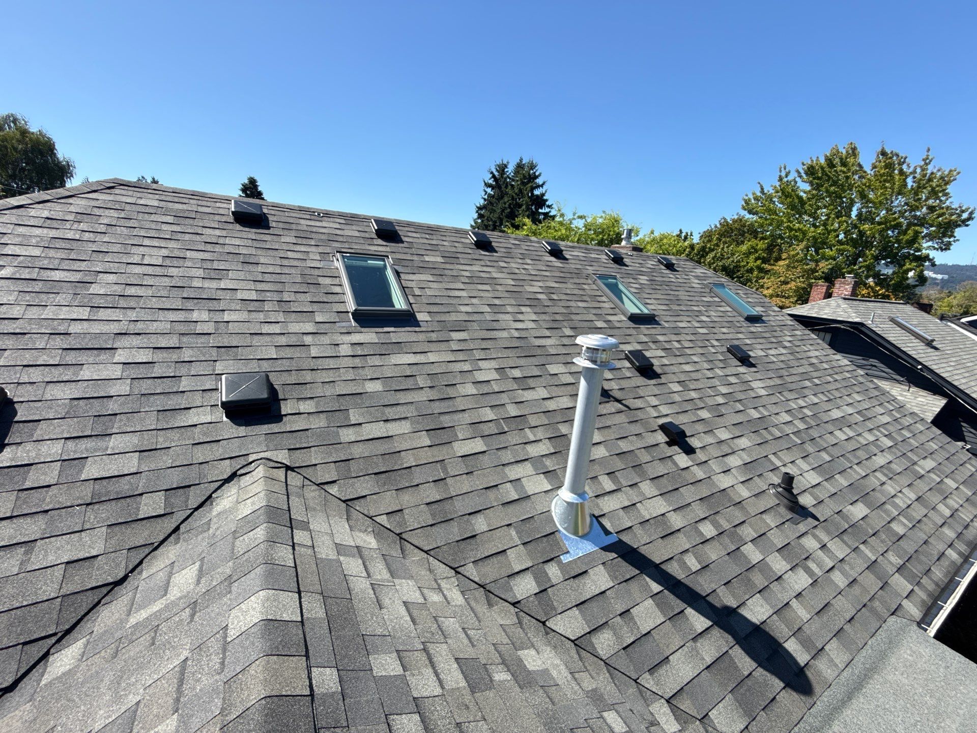 Project in Portland by Tom Leach Roofing
