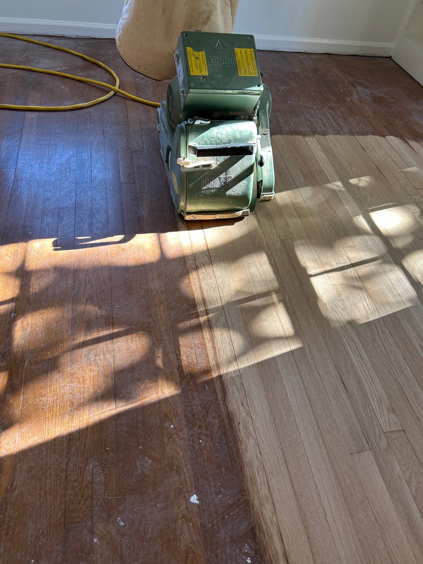 Oak refinish by Footprints Floors of East Atlanta