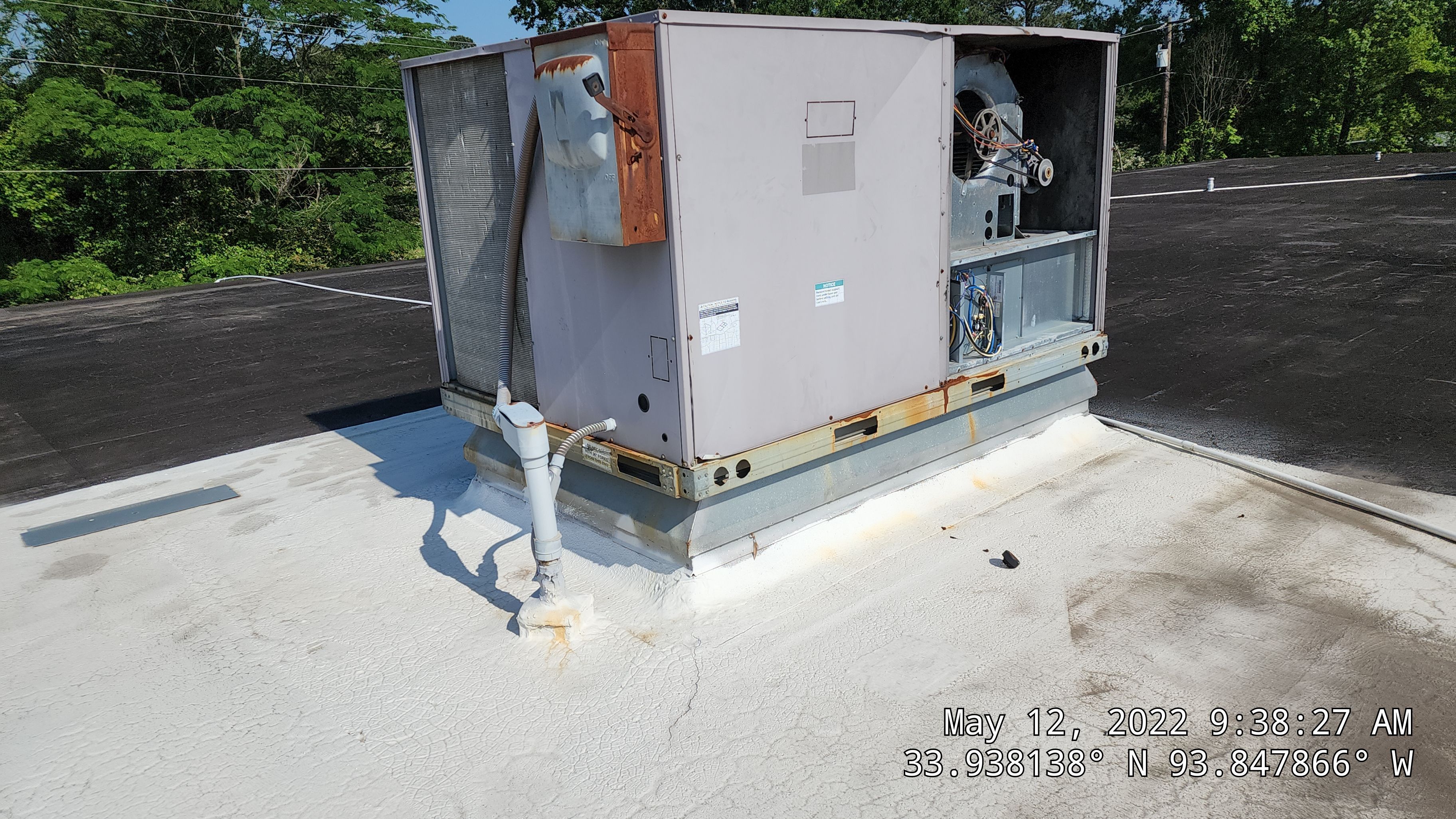 Commercial Roofing Installation using 50 mil PVC by Hostetler Roofing