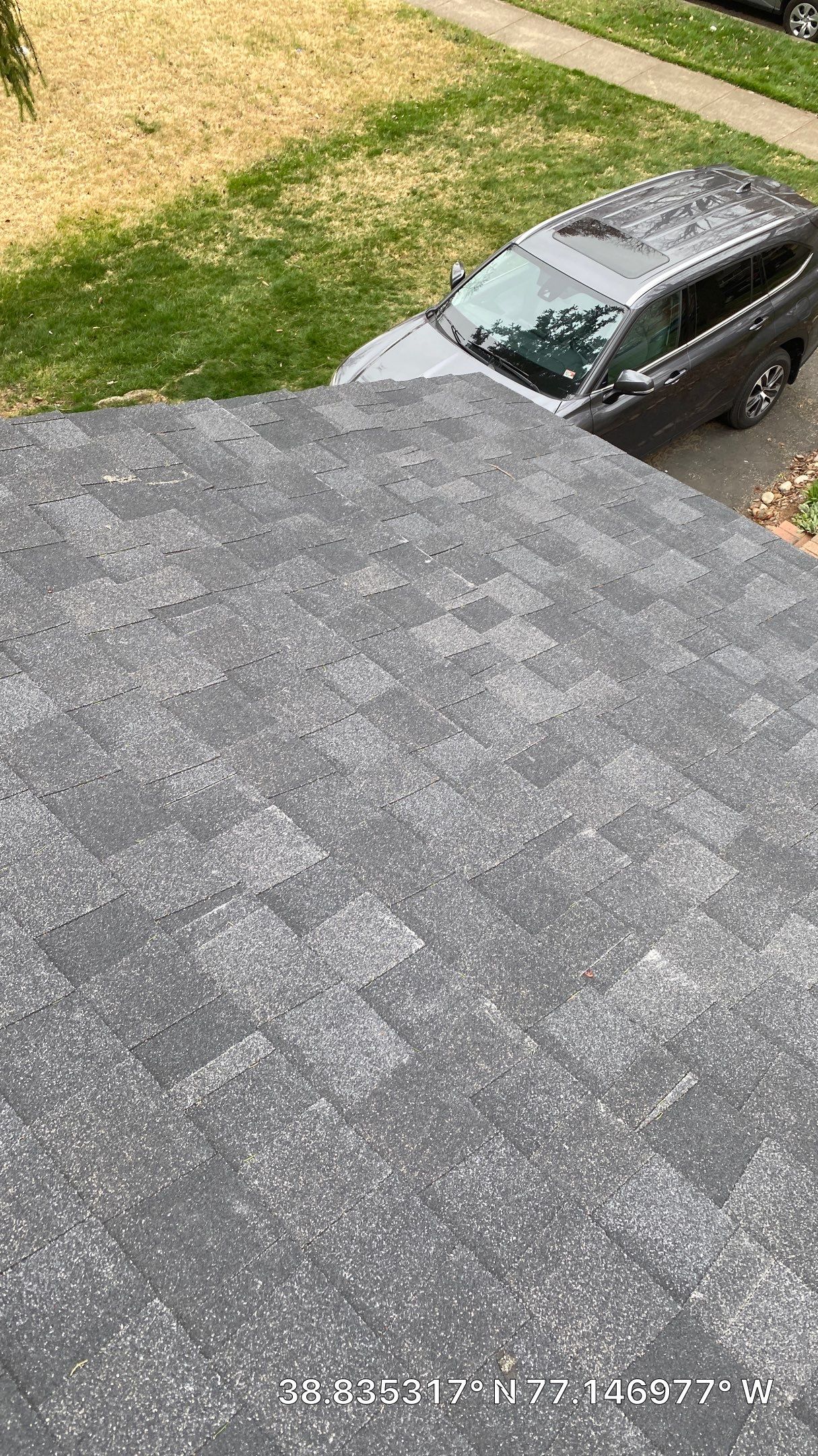Alexandria CertainTeed Landmark Pro Roof in Max Def Charcoal Black by RM Banning, Inc.