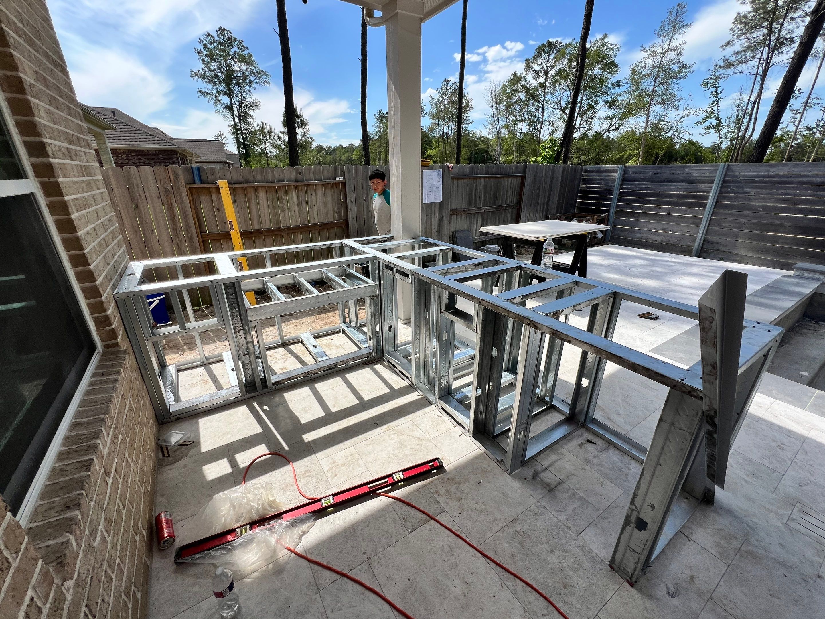 Summer Kitchen in Conroe, TX by SophAlx LLC