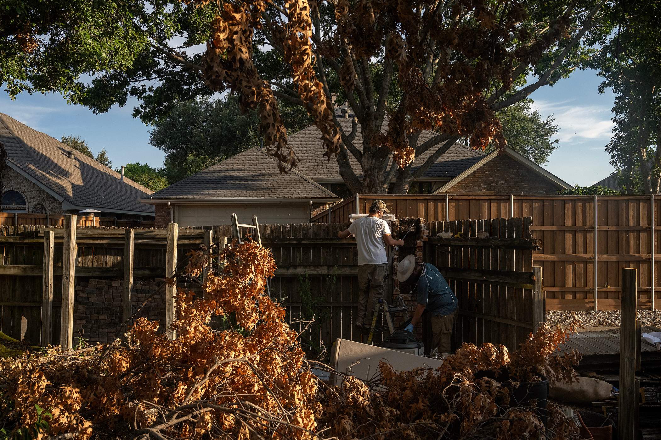 Brick Column by Rockwall Honey Bee Company