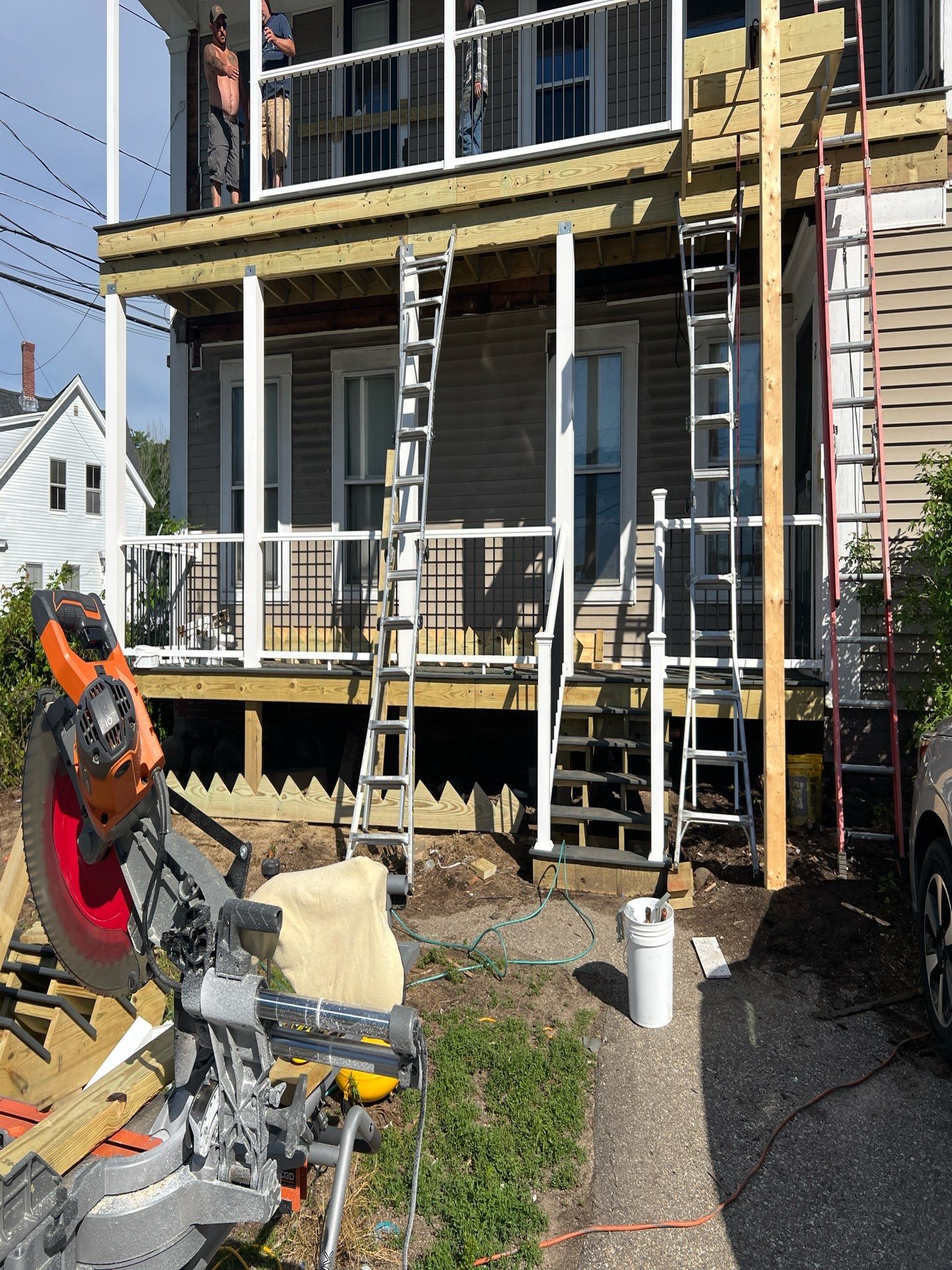 Rochester, NH Deck Rehab by Tall pine roofing