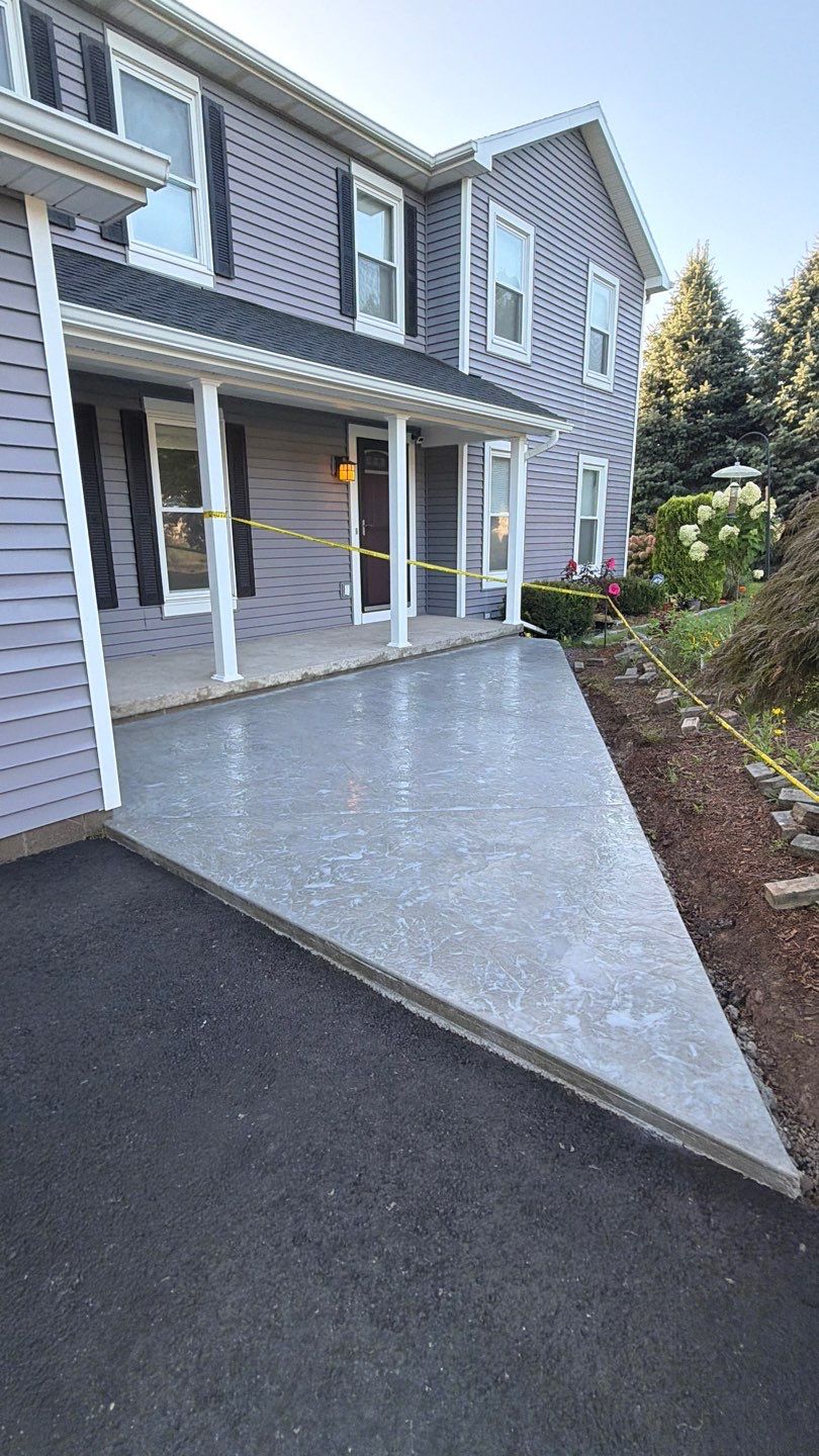 Ontario Oxford Slate Patio by NG Masonry & Construction LLC