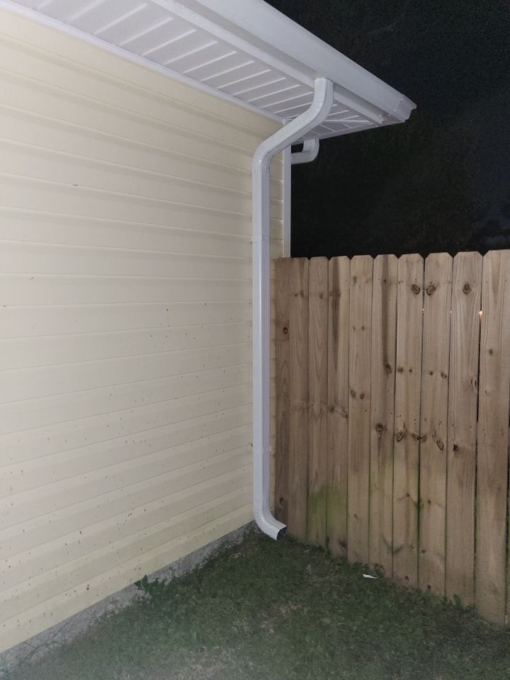 Gutter Installation using K-Style Gutters by Gutter Professors