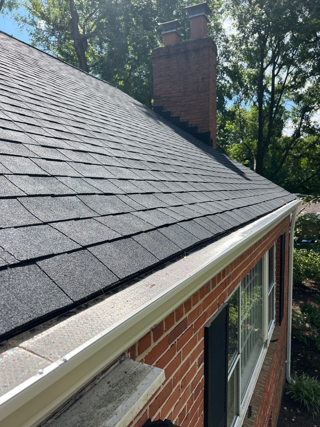 Alexandria Roof Project - CertainTeed Landmark Pro Max Def Charcoal Black Shingles by RM Banning, Inc.