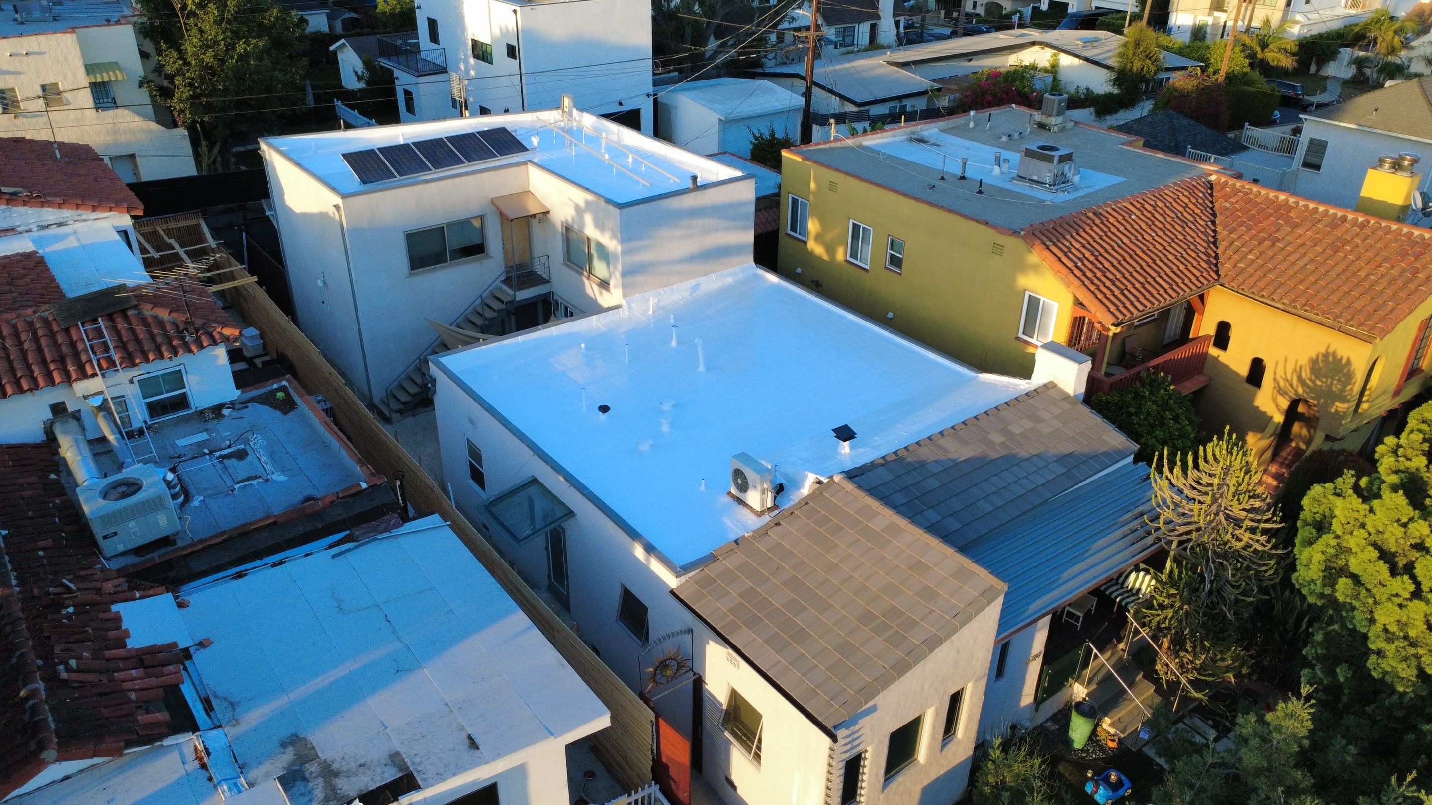 Residential Silicone Recoat by Hull Brothers Roofing