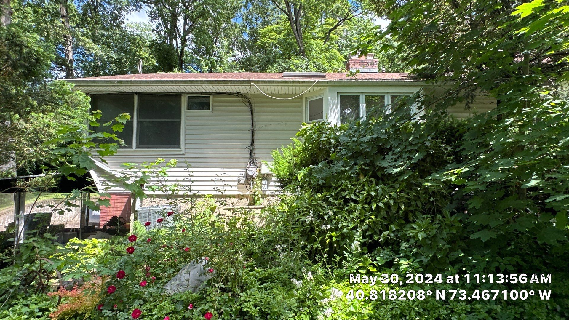 Very overdue gutter cleaning and screening by Above All Gutters 