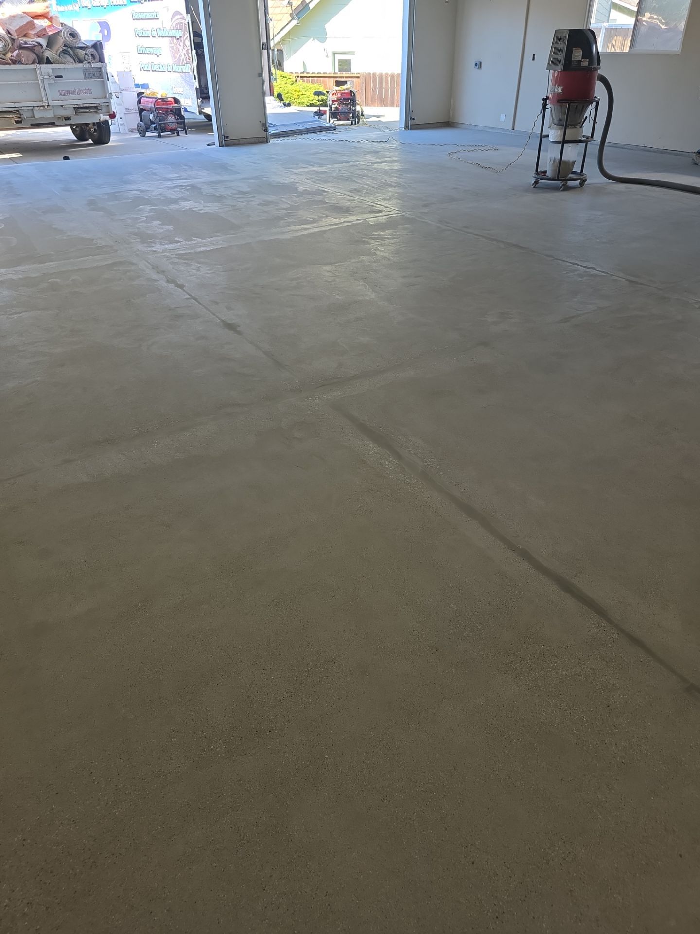 Simiron Autumn Brown Polyurea Garage Floor Coating in Paso Robles by MGP Coatings