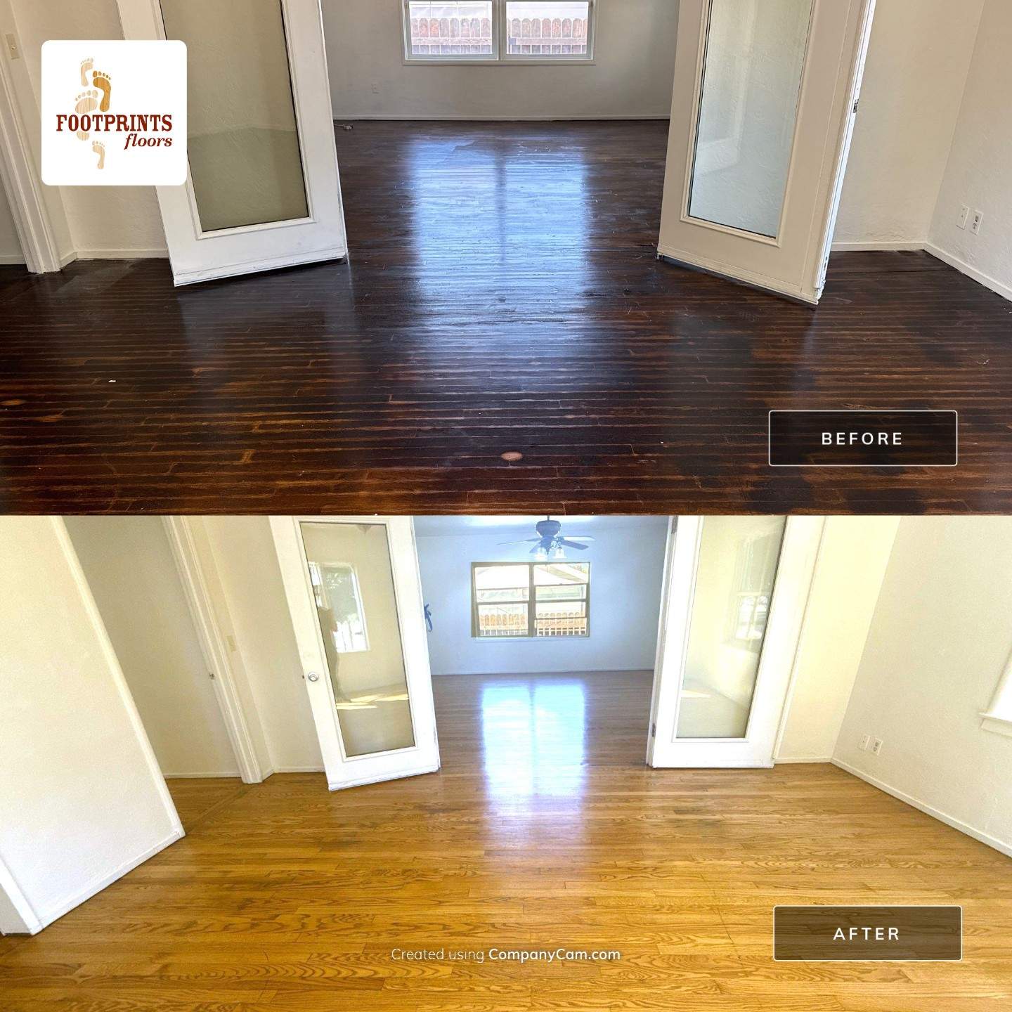 Elk Grove Refinishing by Footprints Floors South Sacramento