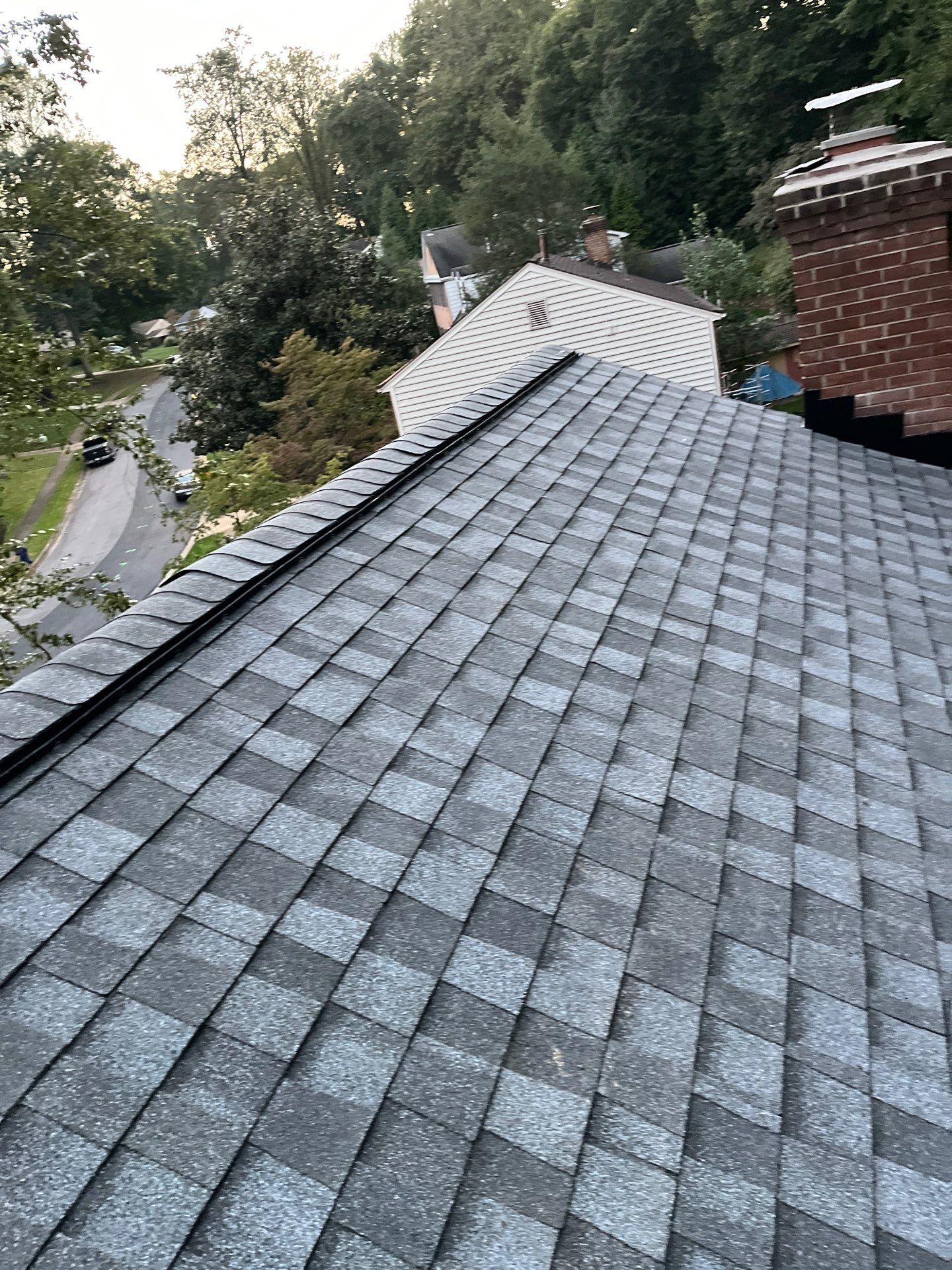 Annandale: Roof Replacement with CertainTeed Landmark Pro Designer Shingles in Max Def Pewter by RM Banning, Inc.