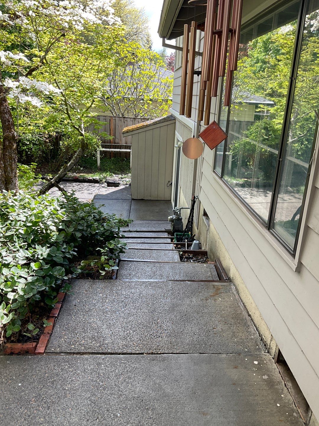 Patio Wash using Surface washer by Willamette Outdoor Wash LLC