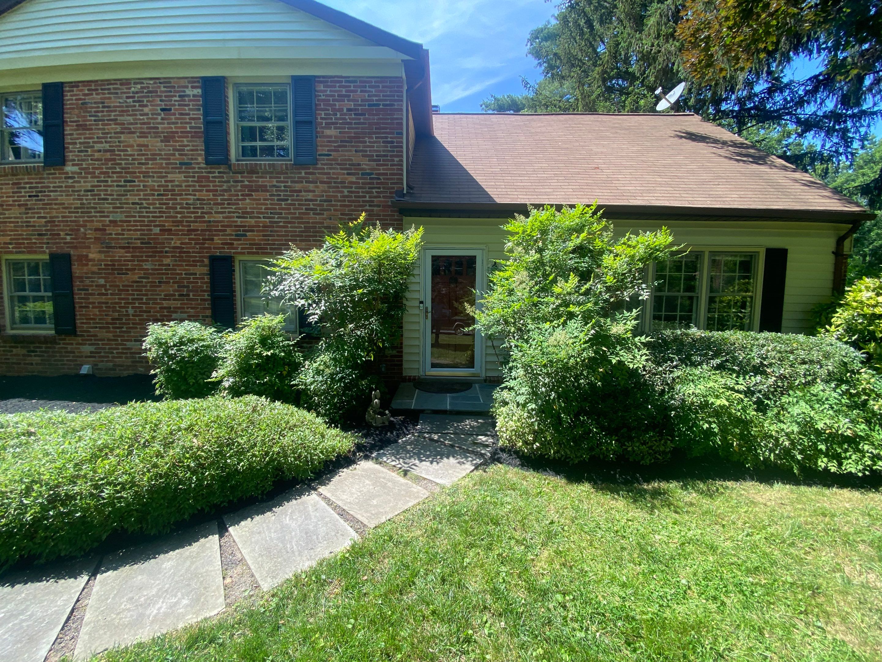 Landscape cleanup & drainage by The Smet Companies, LLC