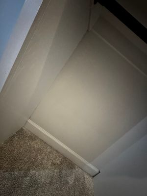 Master Closet Drywall Repair