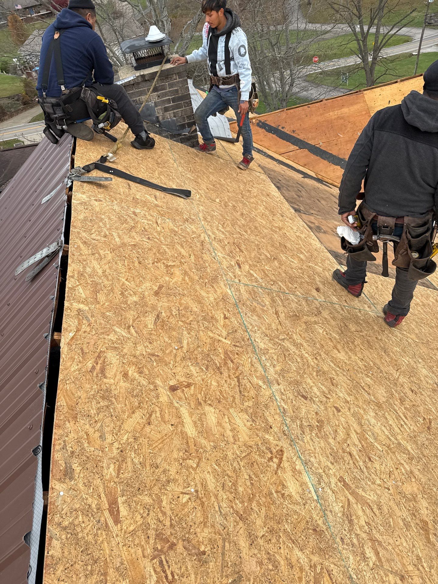 Residential Roofing Installation using Metal by Rainstoppers Roofing