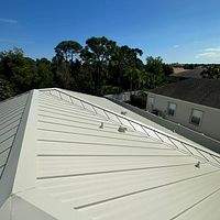 24ga 1" Nail-Strip Almond  by Total Roofing System The Metal Roof Experts