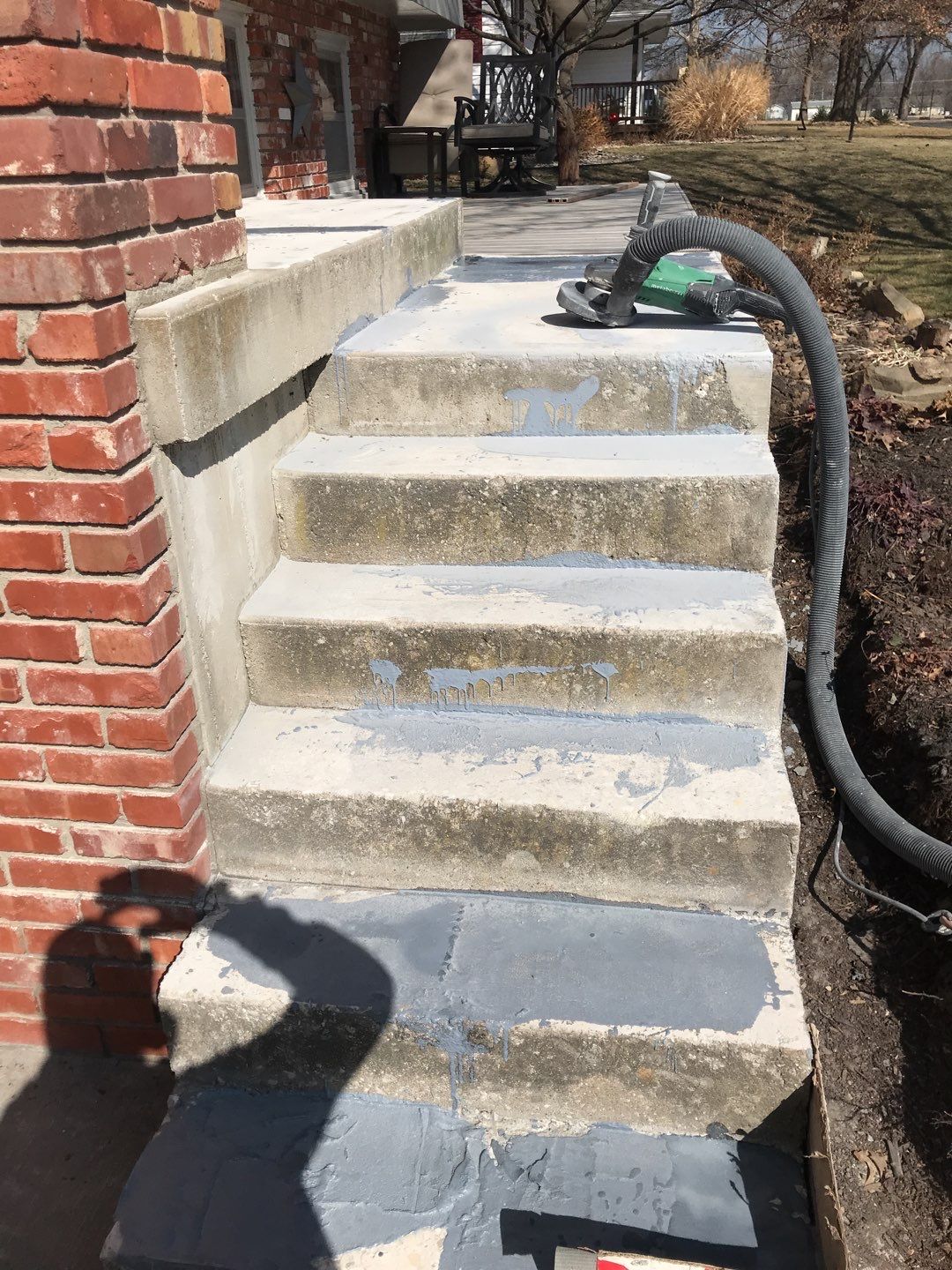 Patio using Northpole by Select Painting, Coatings & Garage Cabinets