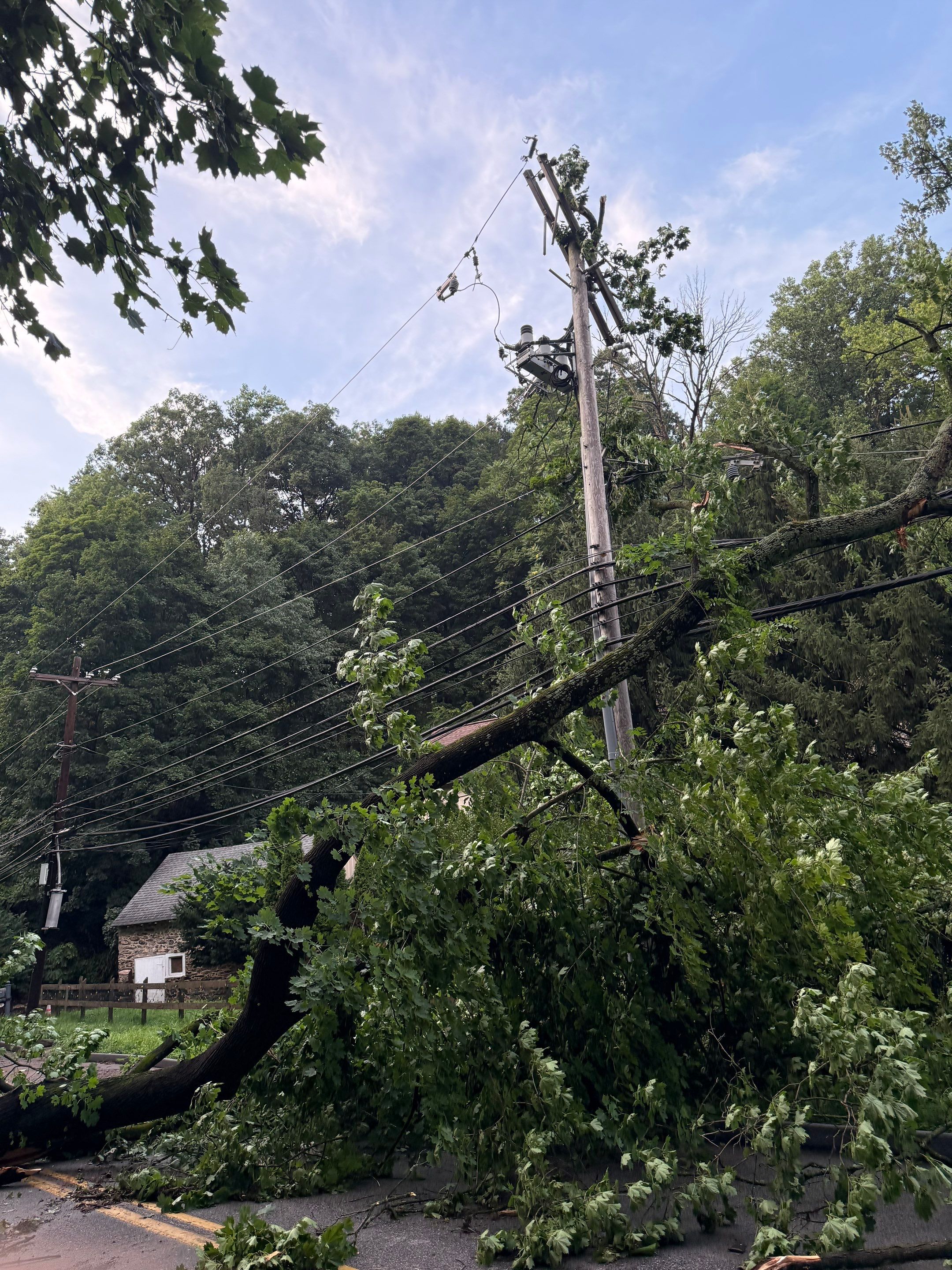 Wind & Storm Damage Claim in Gladwyne by FLAPA & KeyStone