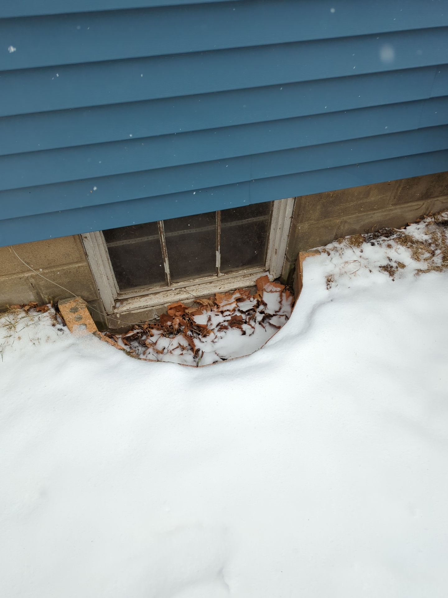 Bowing Wall using Fortress Invisibeams  by ACE Waterproofing & Basement Solutions