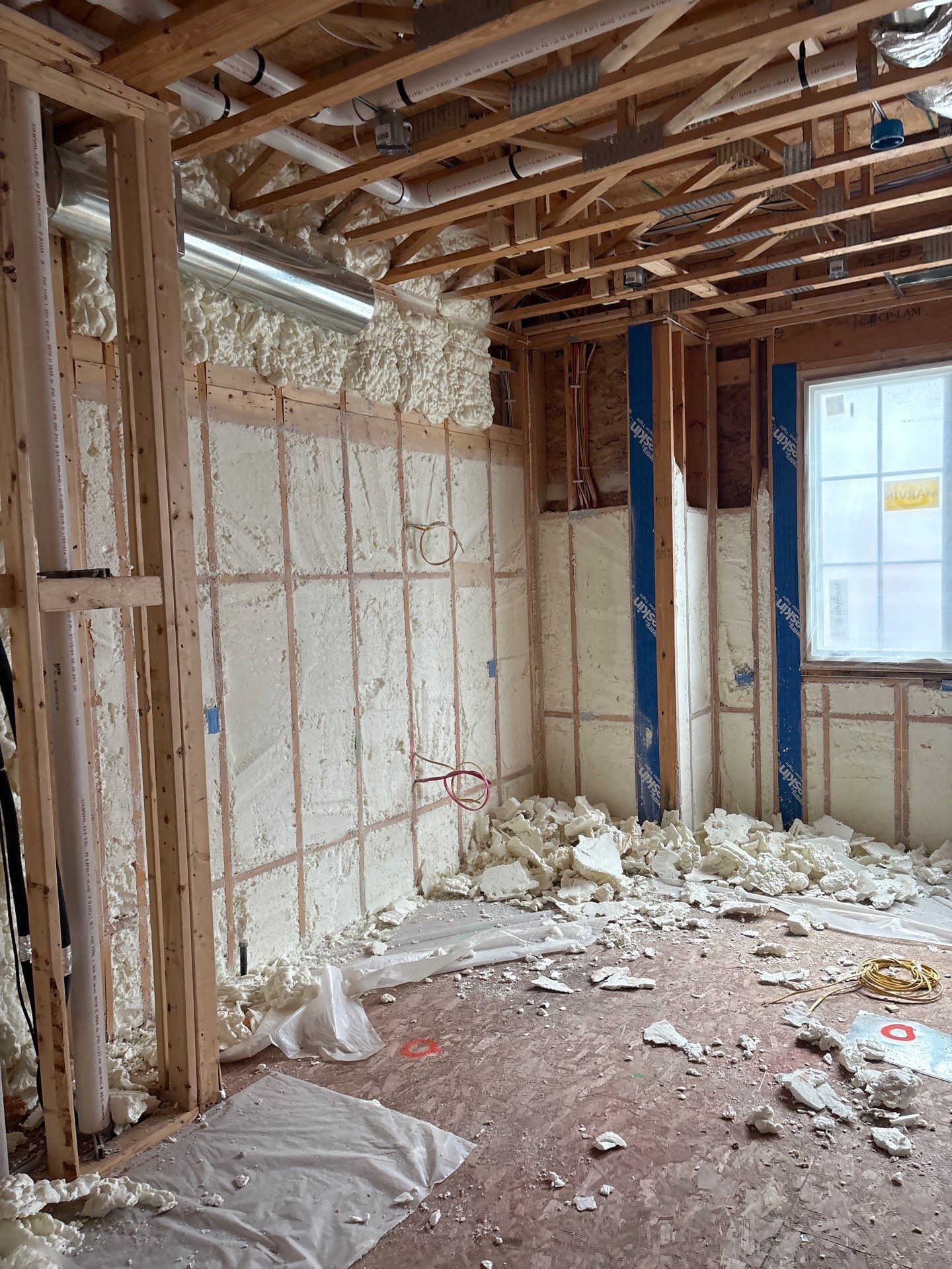 New Home Construction and Multi-Stage Insulation in Sleepy Hollow by NYS Foam & Energy