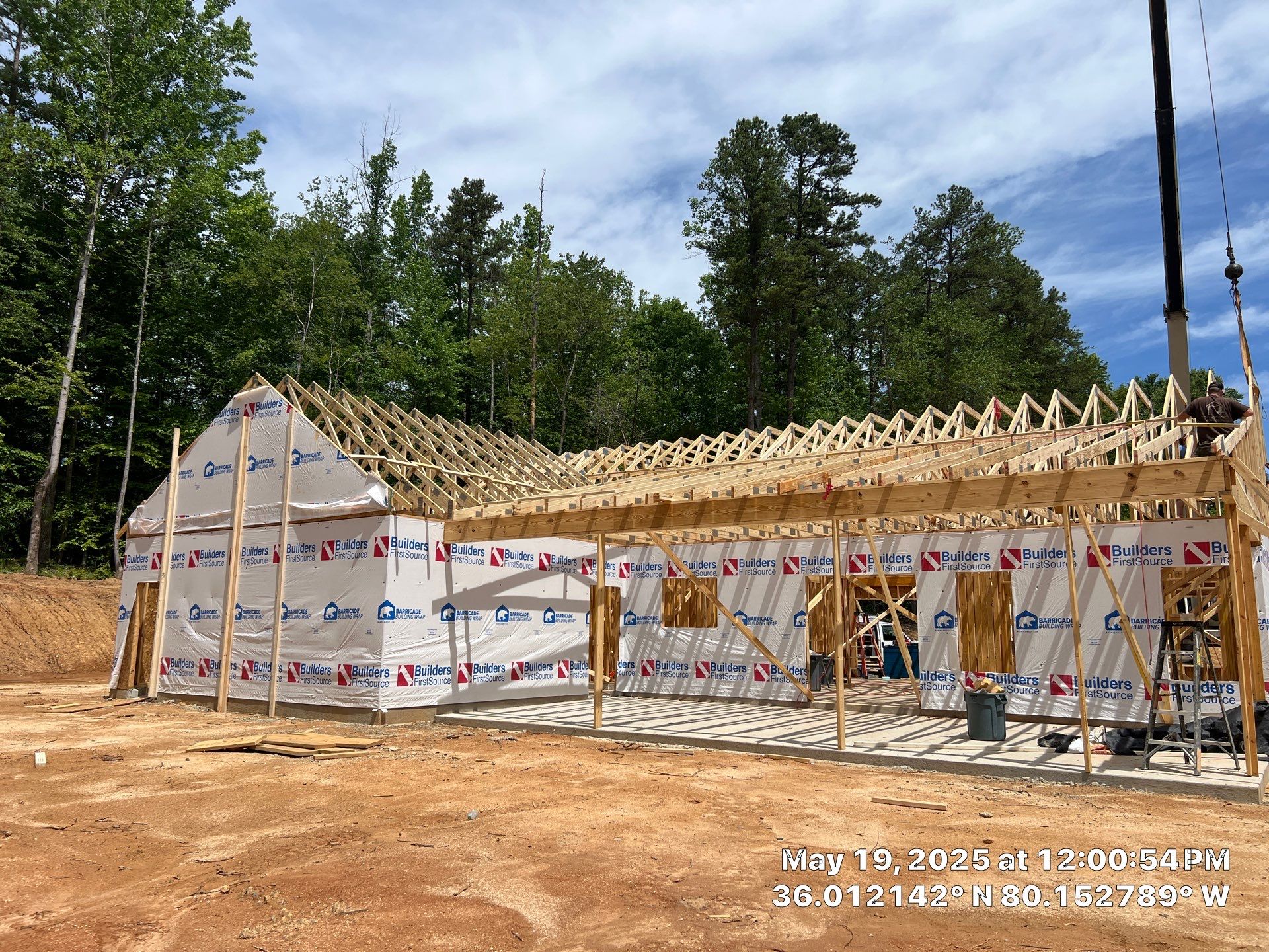 New House in Winston-Salem by Clemmons Windows & Doors