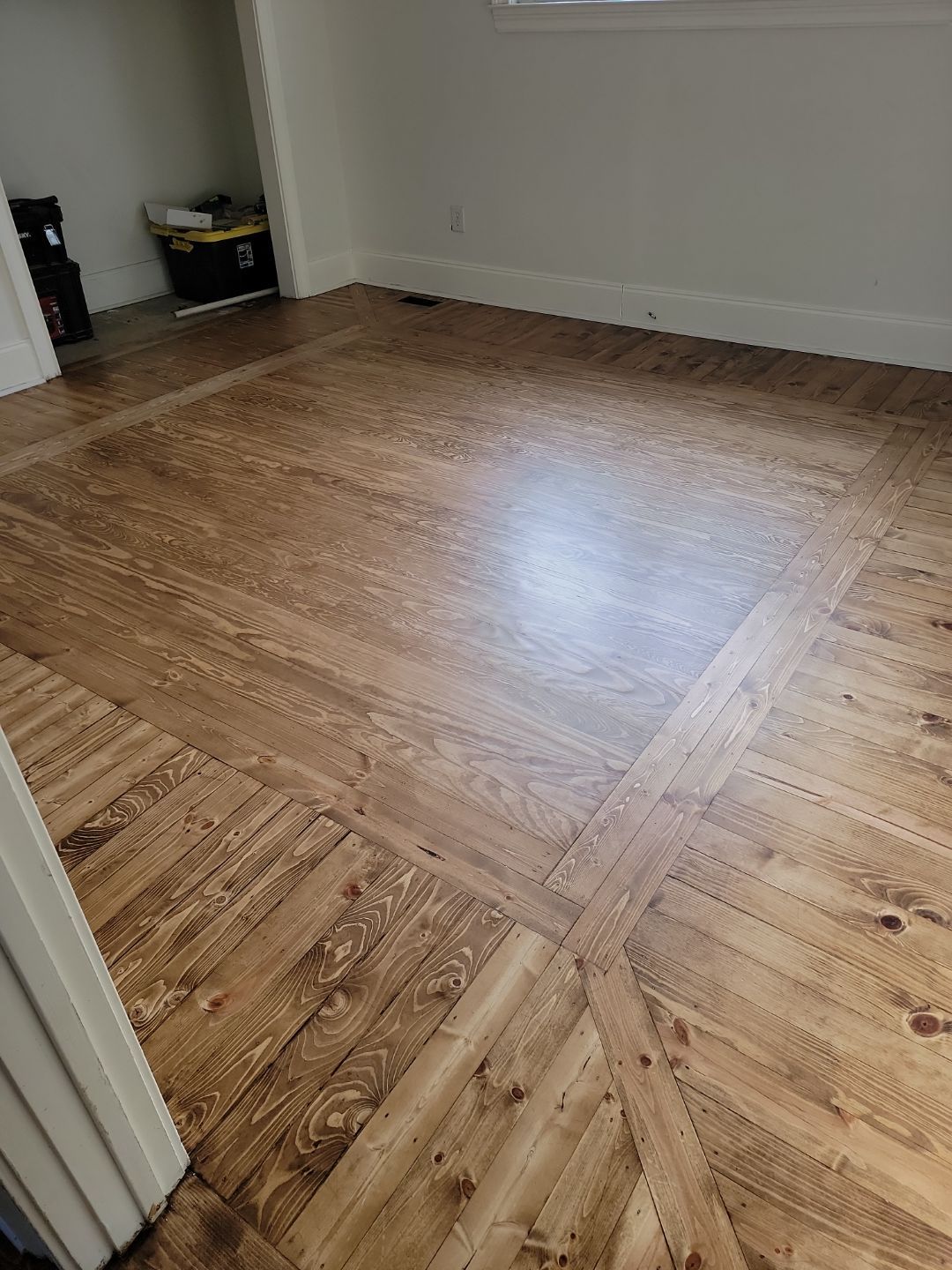Hardwood Refinish and repair by Footprints Floors of Nashville