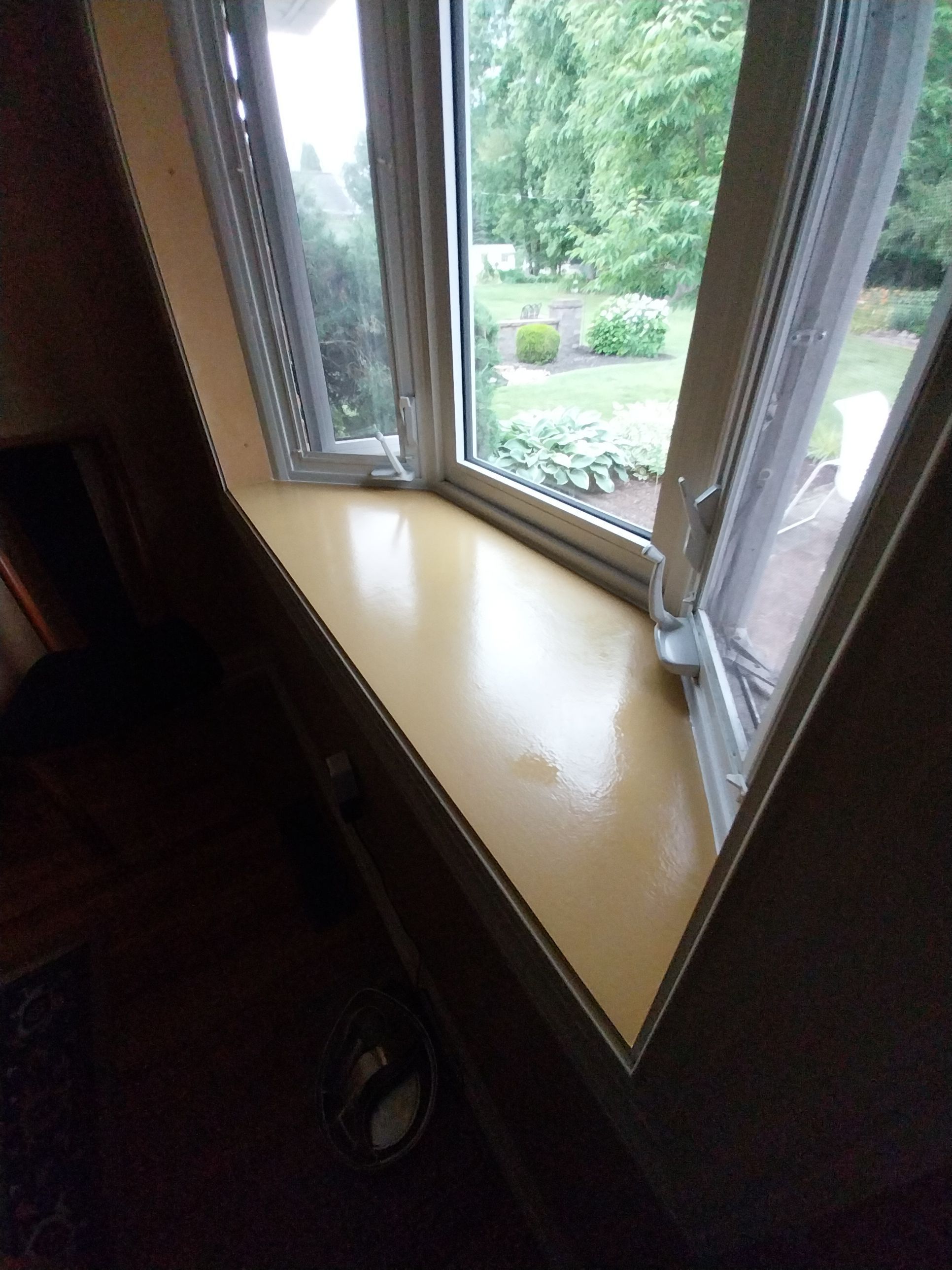 Window Repair using Sherwin Williams Emerald  by Laser Focused Solutions LLC