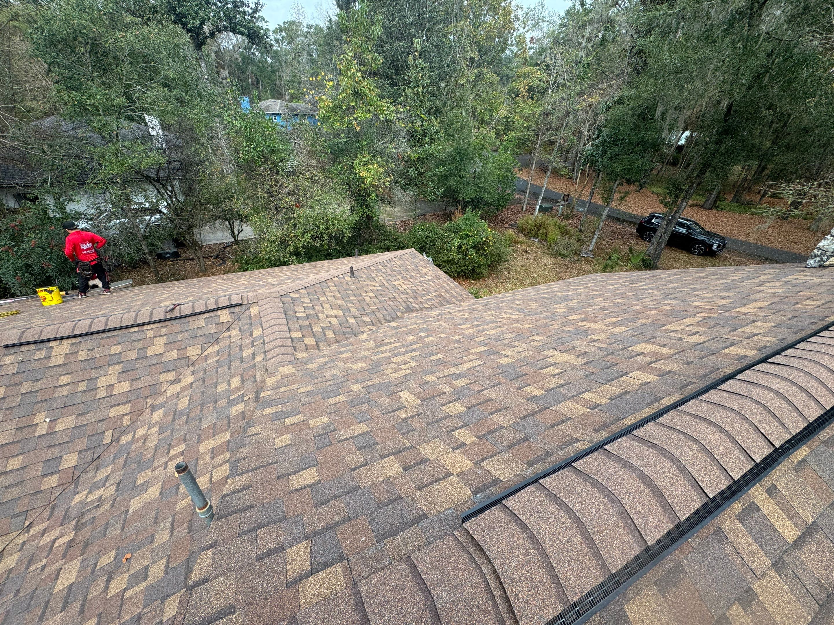 Gainesville Reroof with Detached Garage by Brehm Roofing