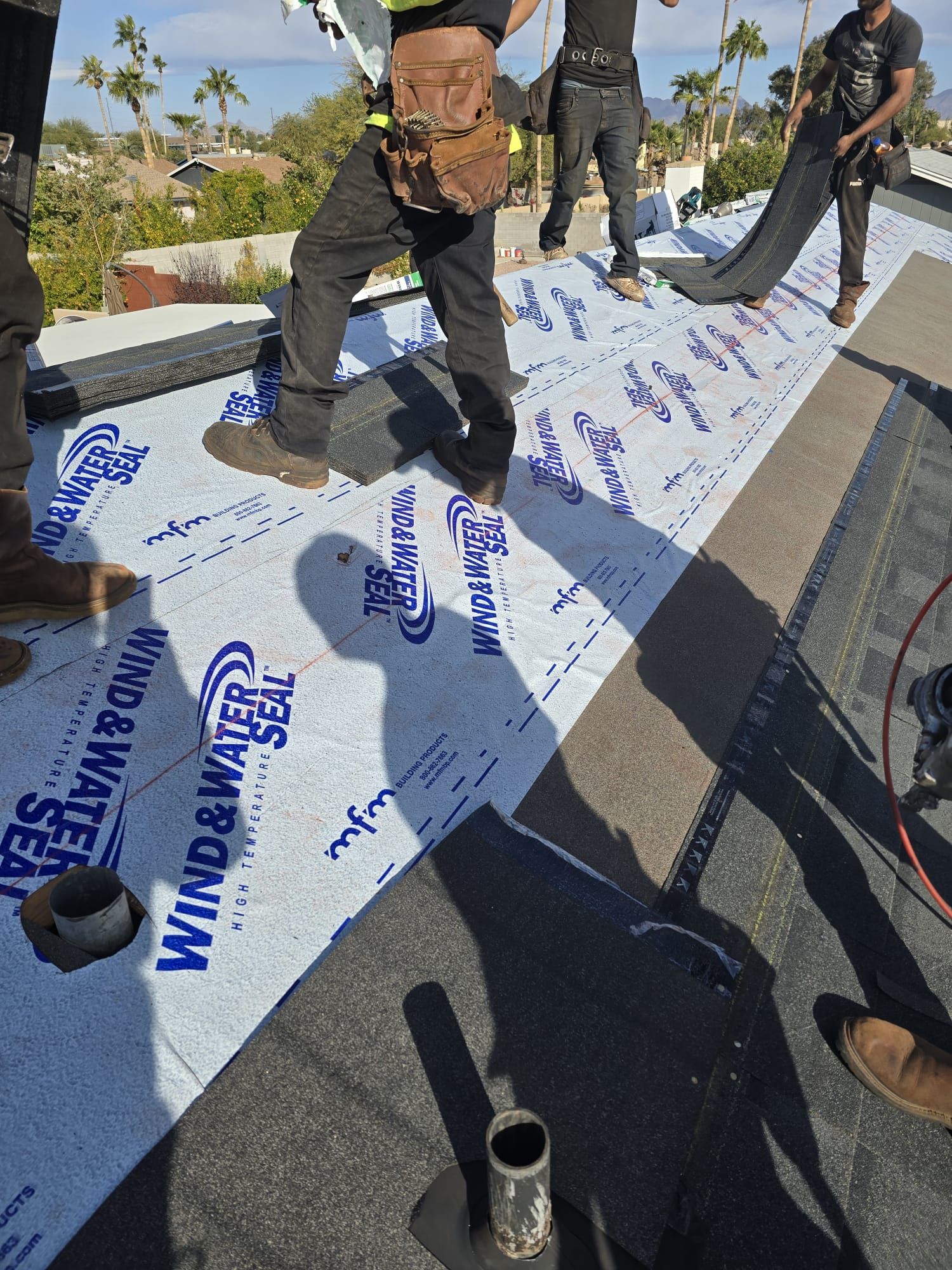 Onyx Black Shingles by Reimagine Roofing