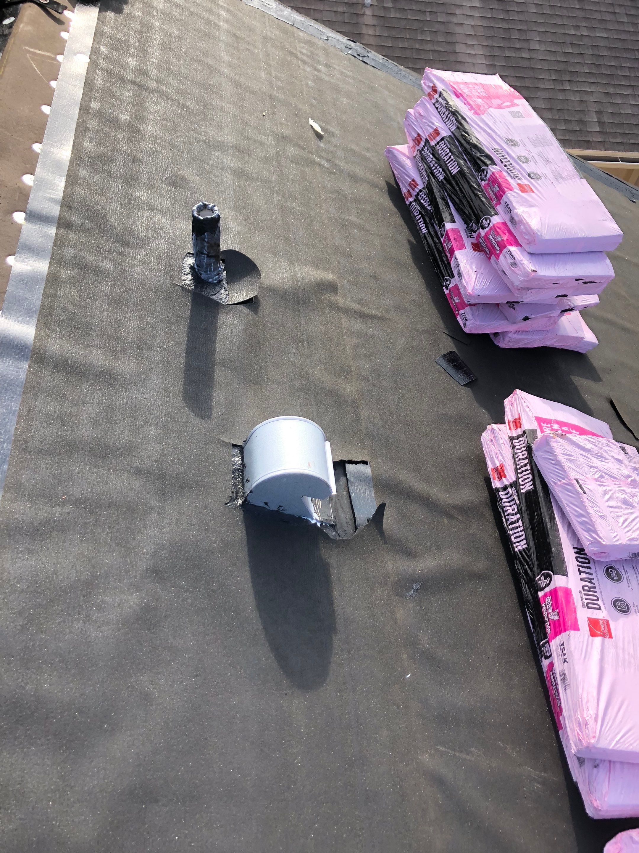 Residential Roofing Installation using Owens Corning Duration Shingle by First Due Roofing