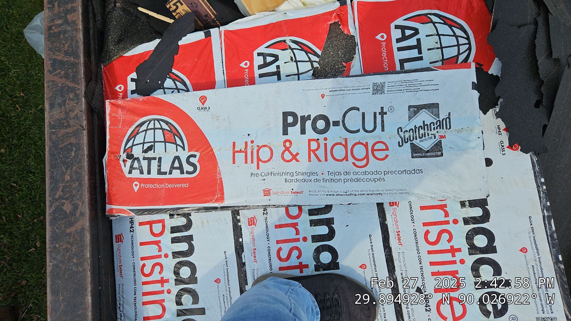 Project in Gretna by Robertson Roofing & Siding Inc