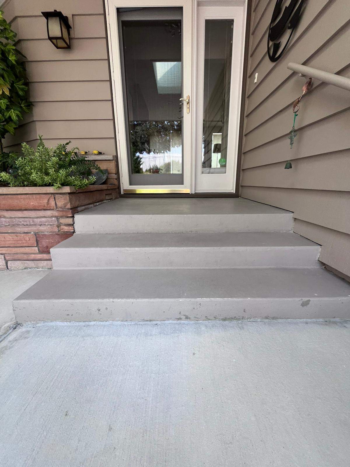 Timeless Charm Patio in Sistine Chapel by Concrete Coating Experts Inc.