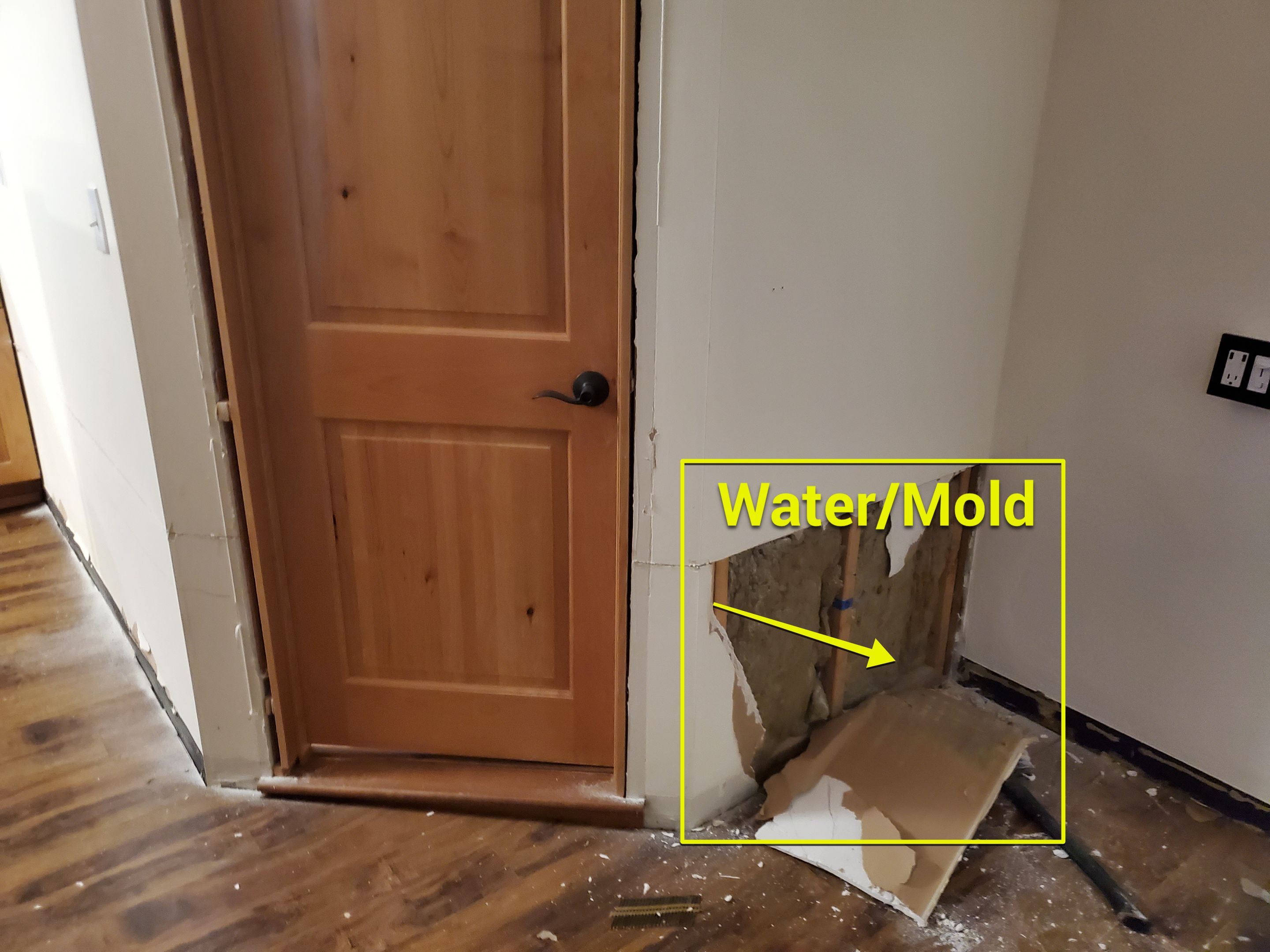 Water Damage by Construction Now LLC