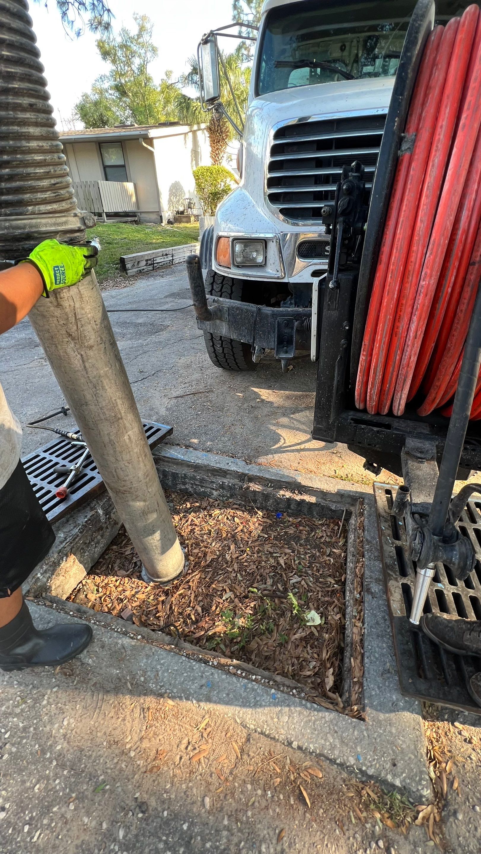 Apartment Complex Storm Water System Cleaning and Maintenance by Don Mar, Inc. Storm Water Solutions