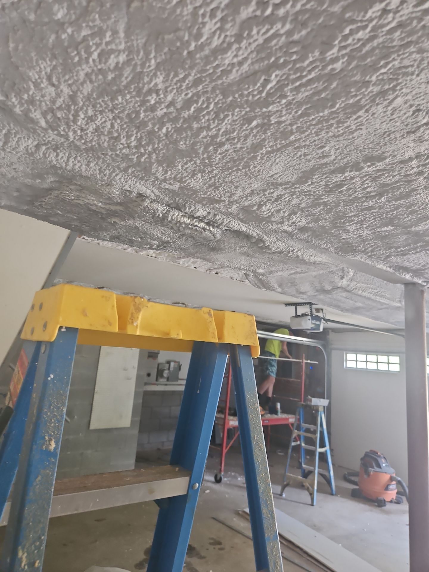Retrofit using open cell spray foam by NYS Foam & Energy