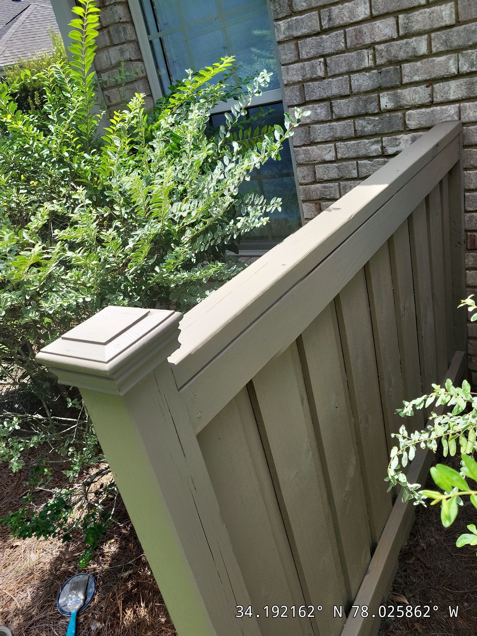 Fence Repair at Jefferson Landing in Leland, NC by RGR Construction and Roofing, LLC