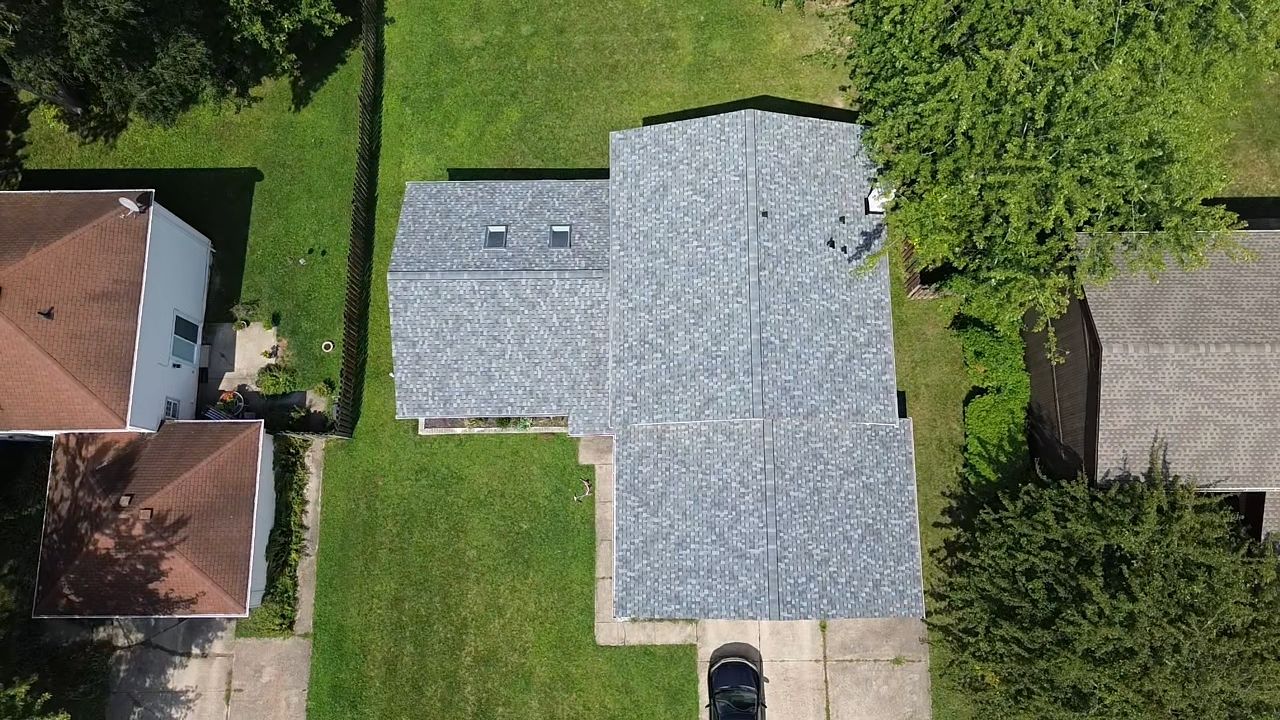 Atlas Pinnacle, Color, Coastal Granite, Drip Edge, Tuxedo Gray by Eagle Eye Roofing