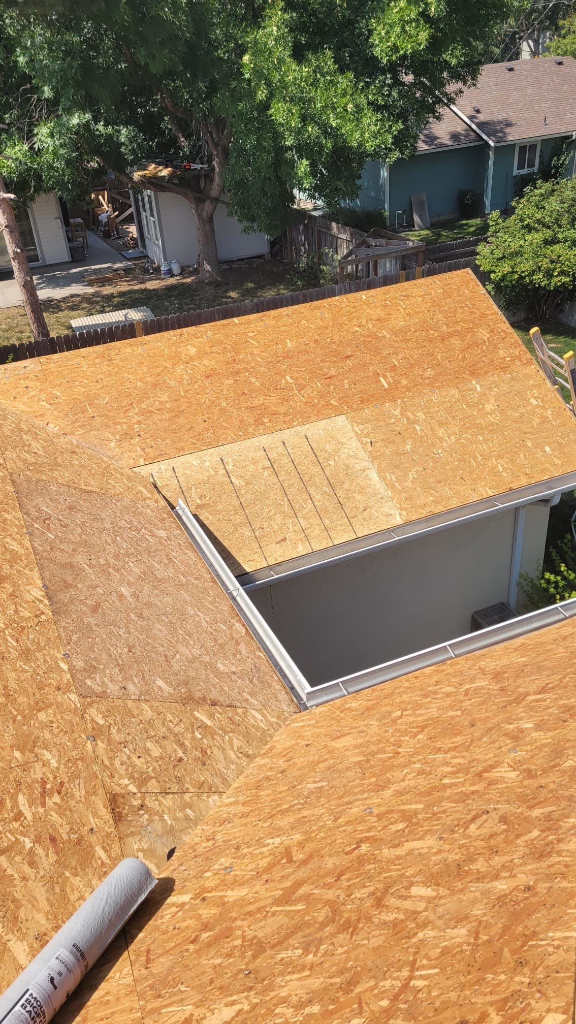 Residential Roof Replacement and Decking Repair in Boise by Olive Roofing