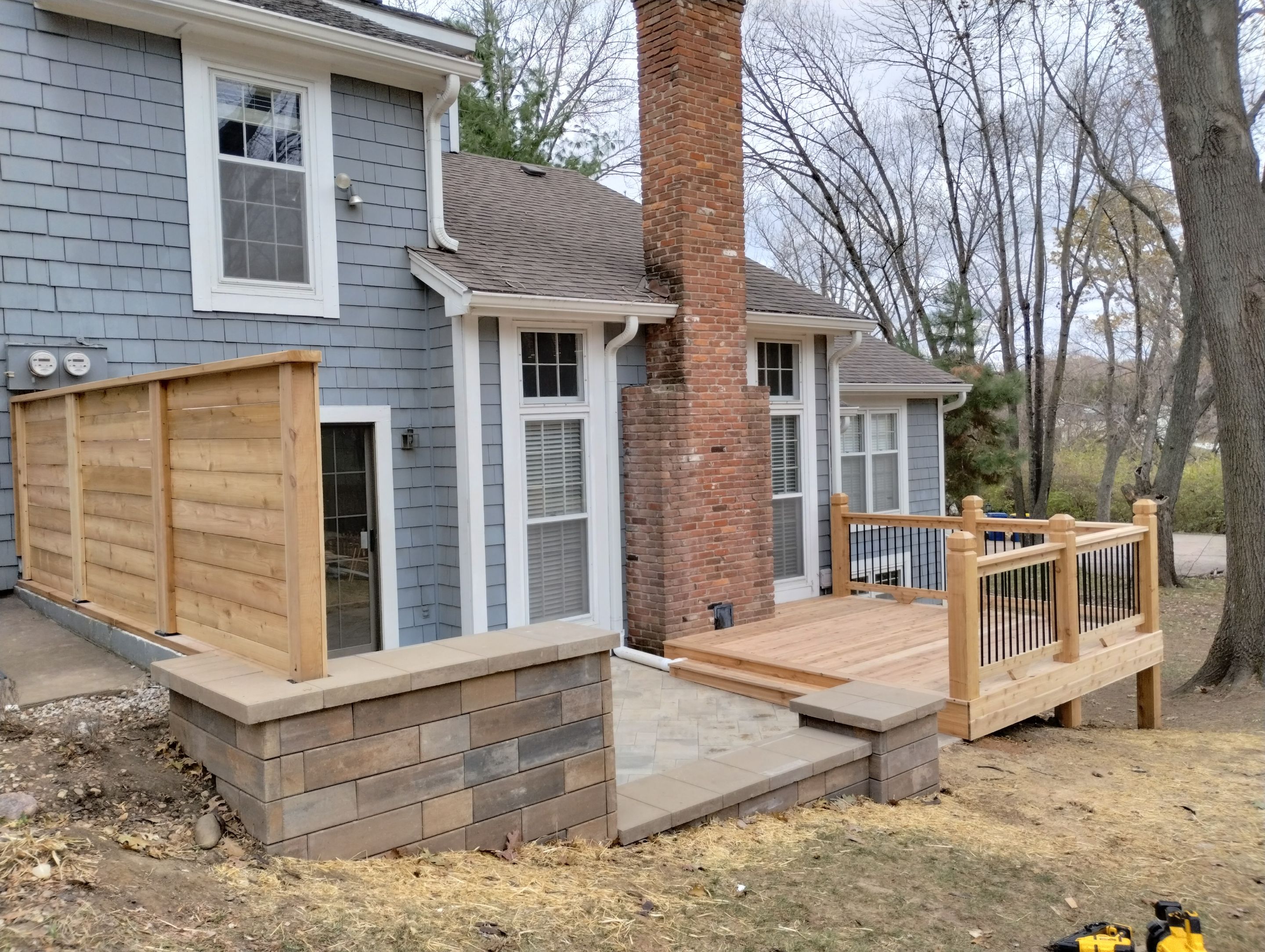 Deck and Patio Custom Build by LAND ESCAPES LLC