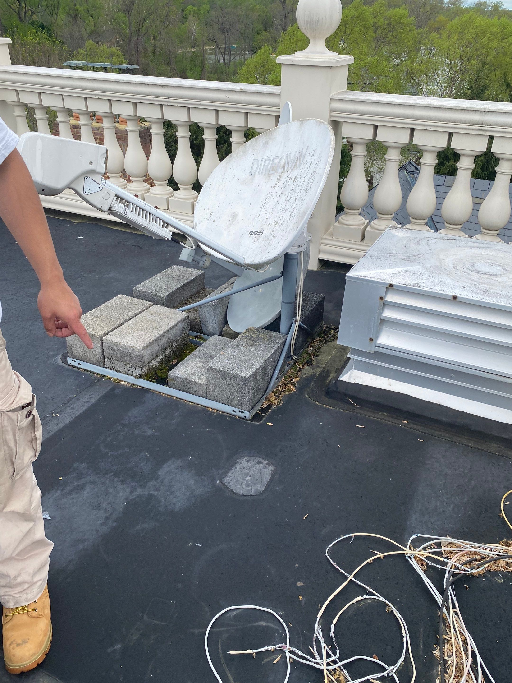 Lorton: EPDM Flat Roof with Partial Slate Replacement by RM Banning, Inc.