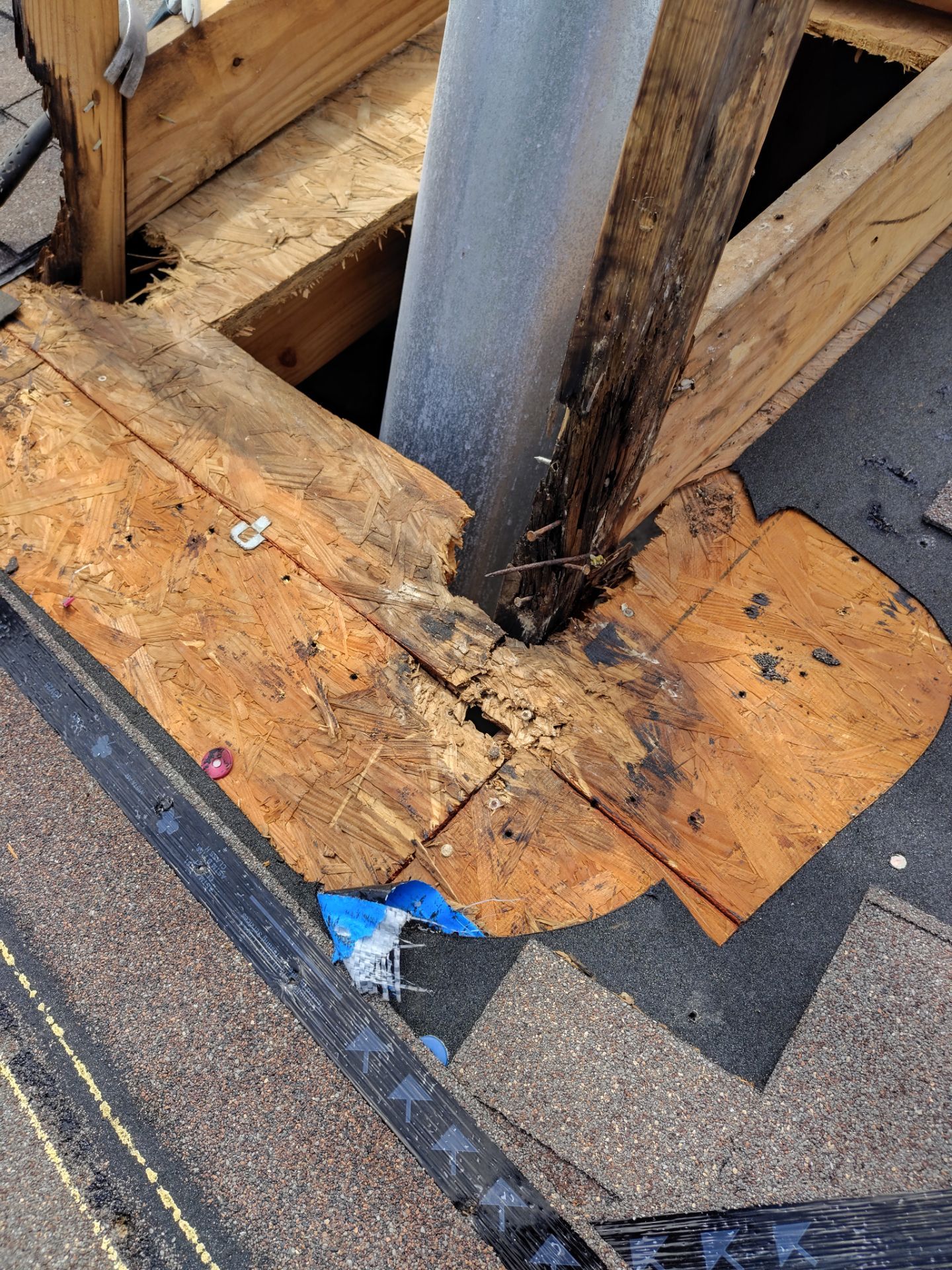 Chimney NEEDS Help! by Bayfront Roofing and Construction