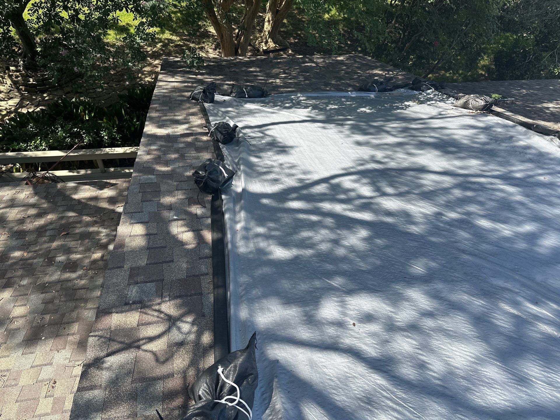 Peel-and-Stick Membrane Roof Repair — Montgomery, TX by PL Roofing & SB Roofing, LLC.