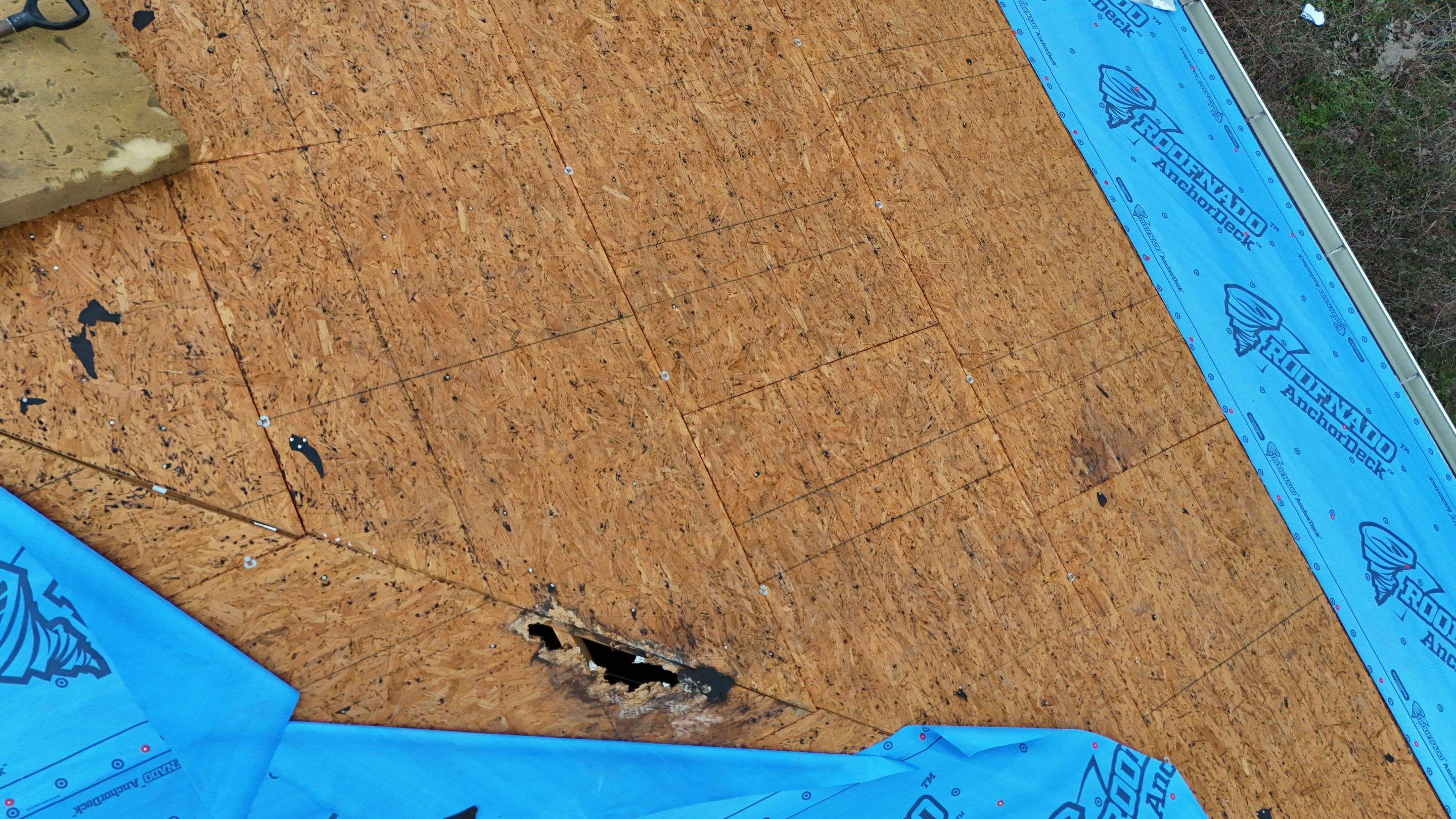 Storm-Damaged Roof Rebuilt, Deck Repairs Included — Houston, TX by PL Roofing & SB Roofing, LLC.