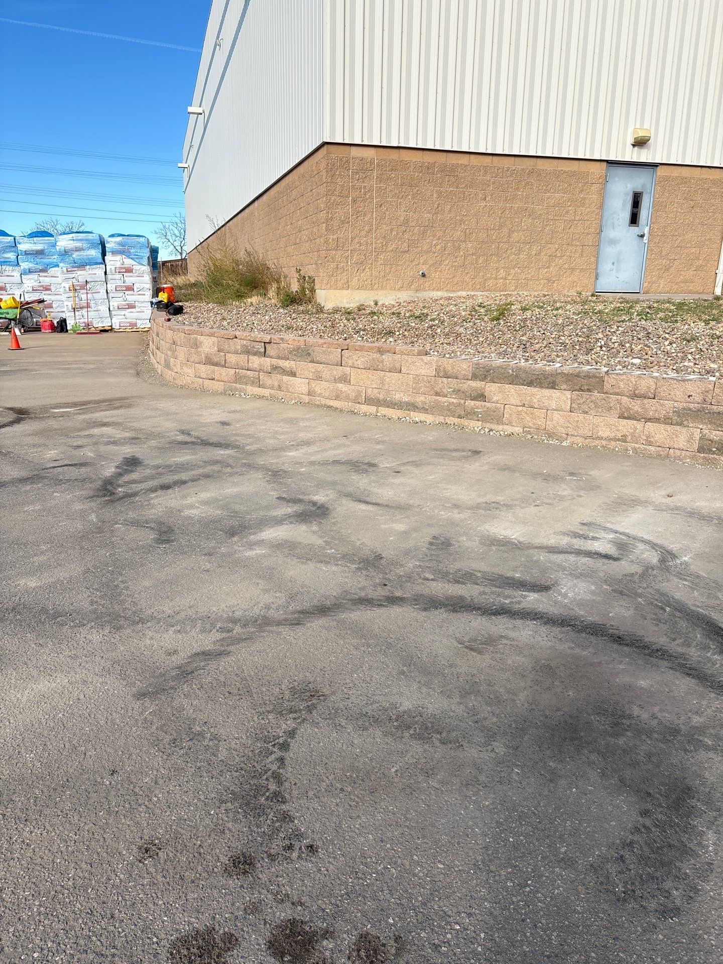 Retaining Wall Rebuild in Aurora by JRM landscape & design