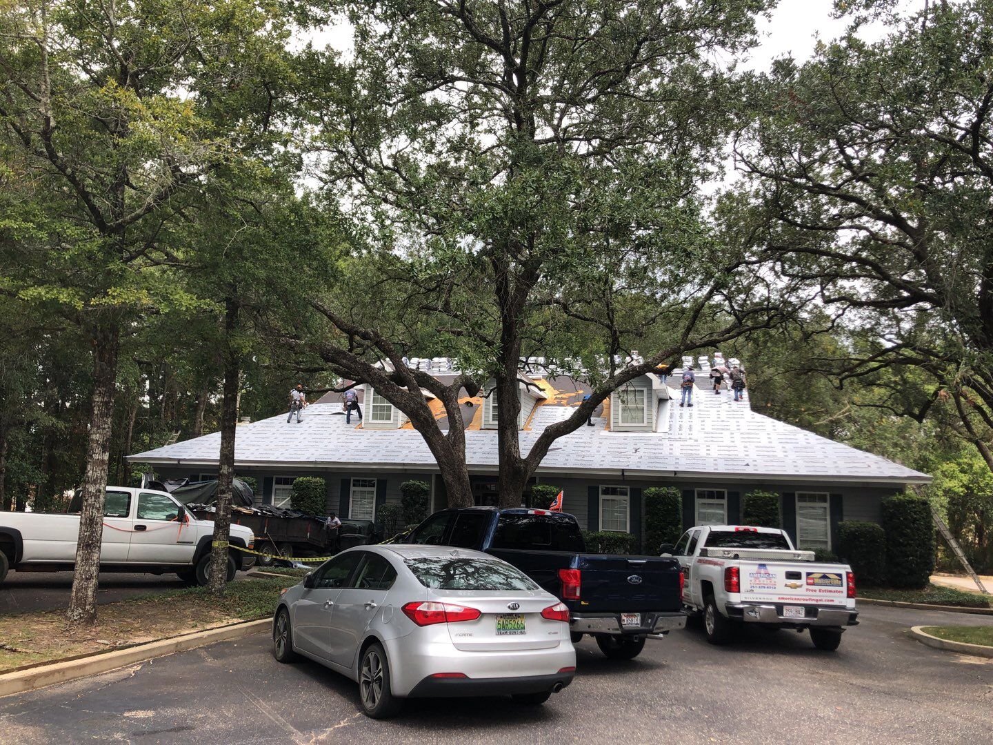 Residential Roofing Installation using Roof Replacement by American Roofing & Construction LLC