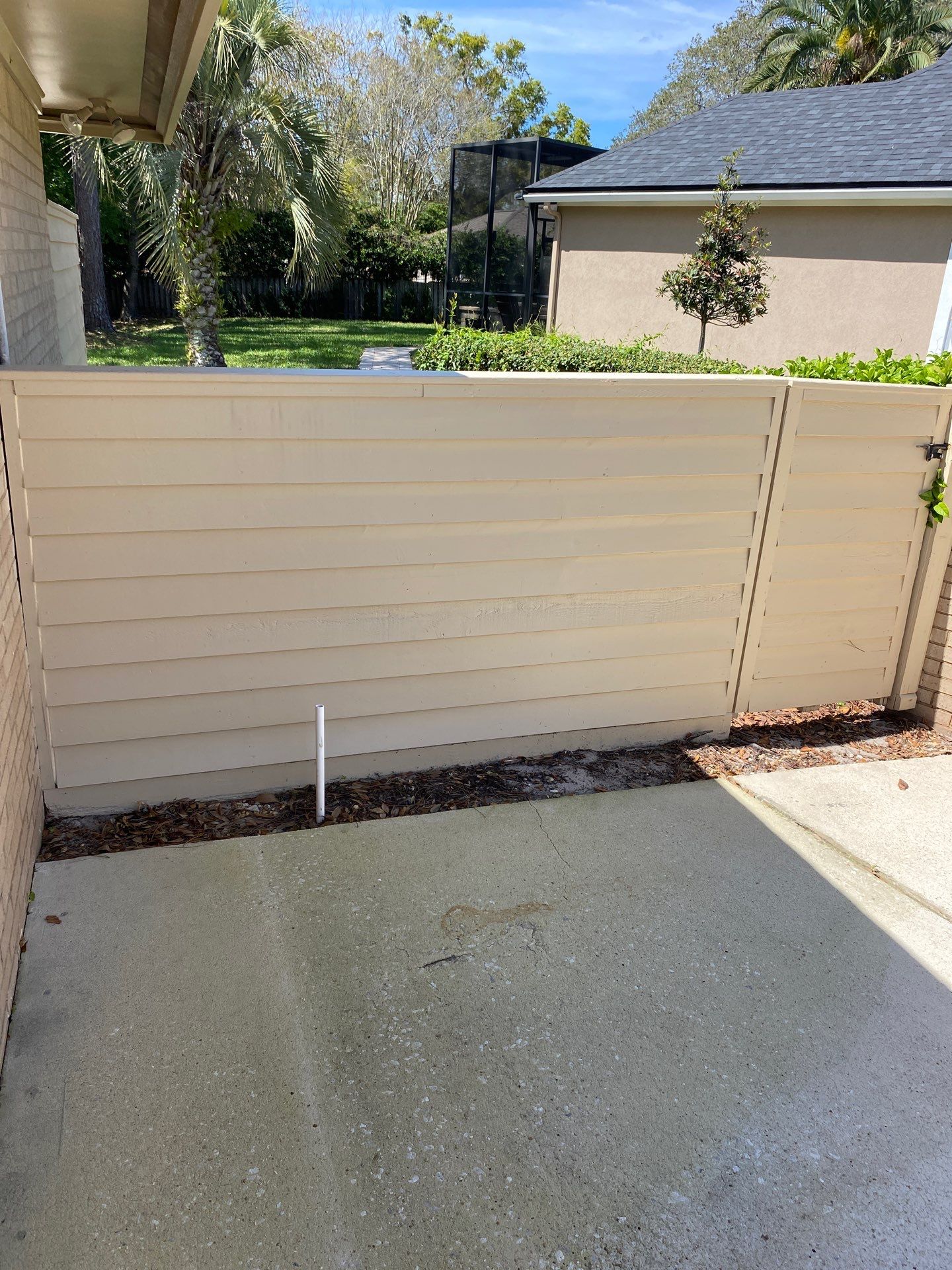 Deerwood Resident | Pine Bark Install by ProGreen Services
