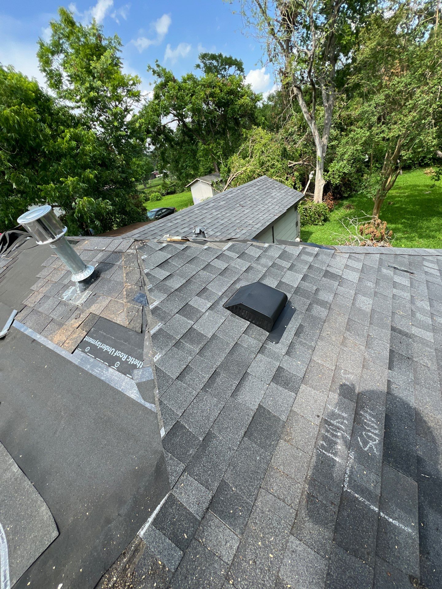 Residential Roofing Repair using Owen's Corning Duration (Lifetime) Shingles by Roof Repair Company