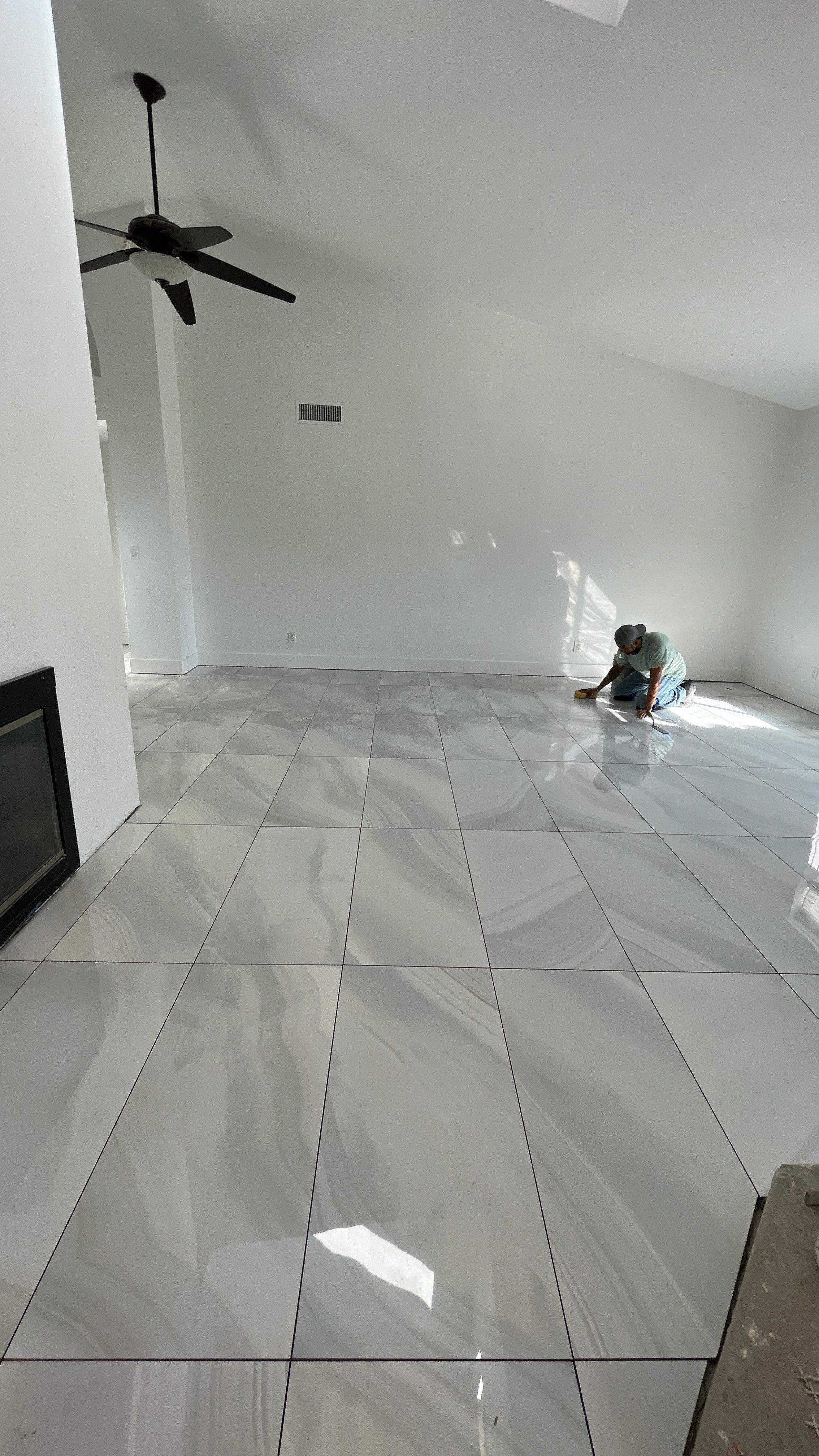 Showers & Floor Home Remodel by Footprints Floors of Chandler 